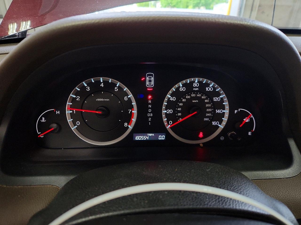 2008 Honda Accord Lxp Maroon vin: 1HGCP26438A087527
