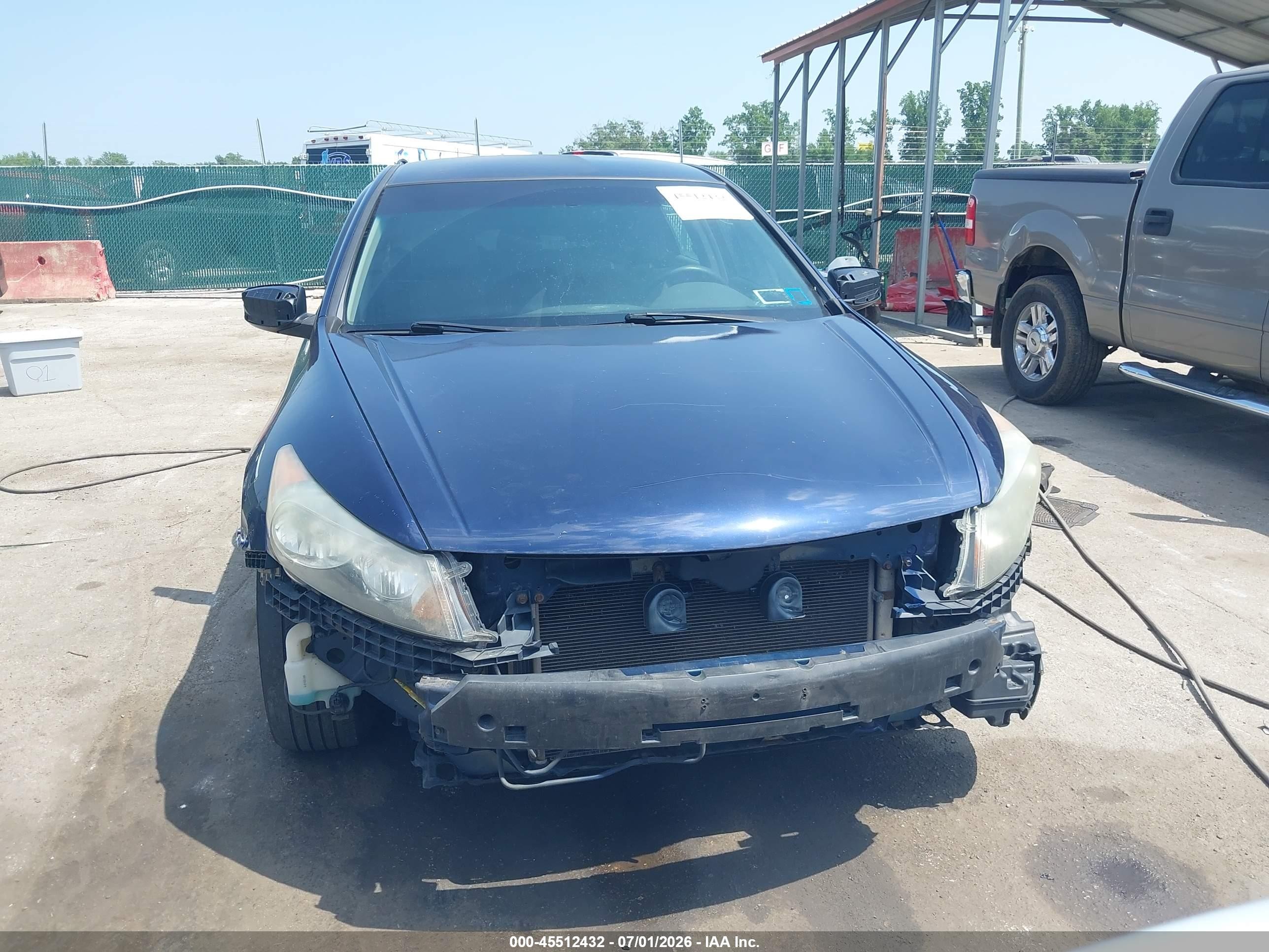 2008 Honda Accord 2.4 Lx-p Blue vin: 1HGCP26438A139464