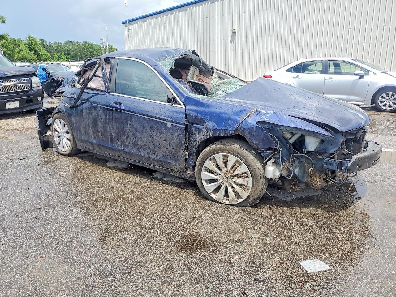 2008 Honda Accord Lxp Blue vin: 1HGCP26438A159892
