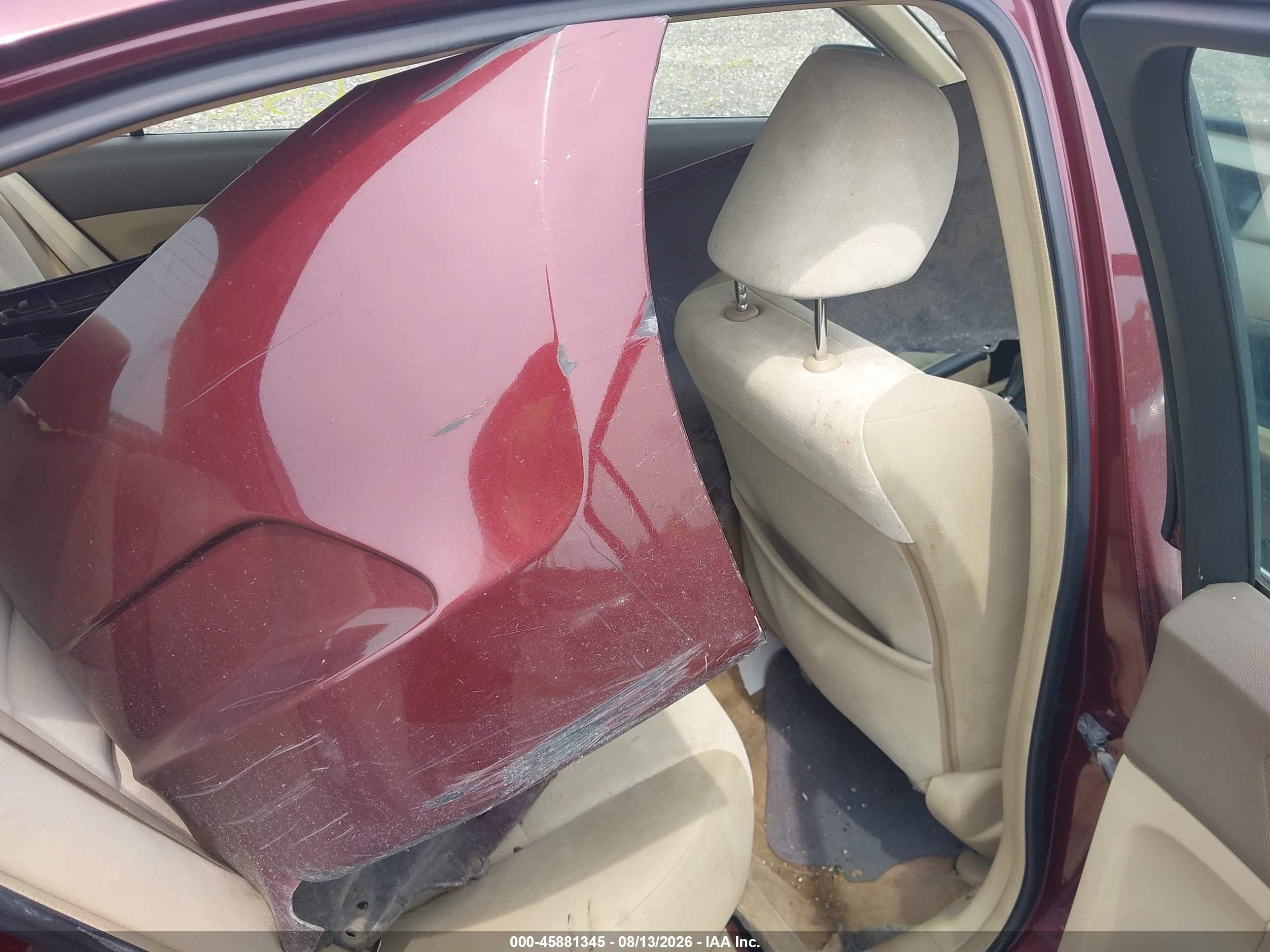 2009 Honda Accord 2.4 Lx-p Red vin: 1HGCP26439A006639