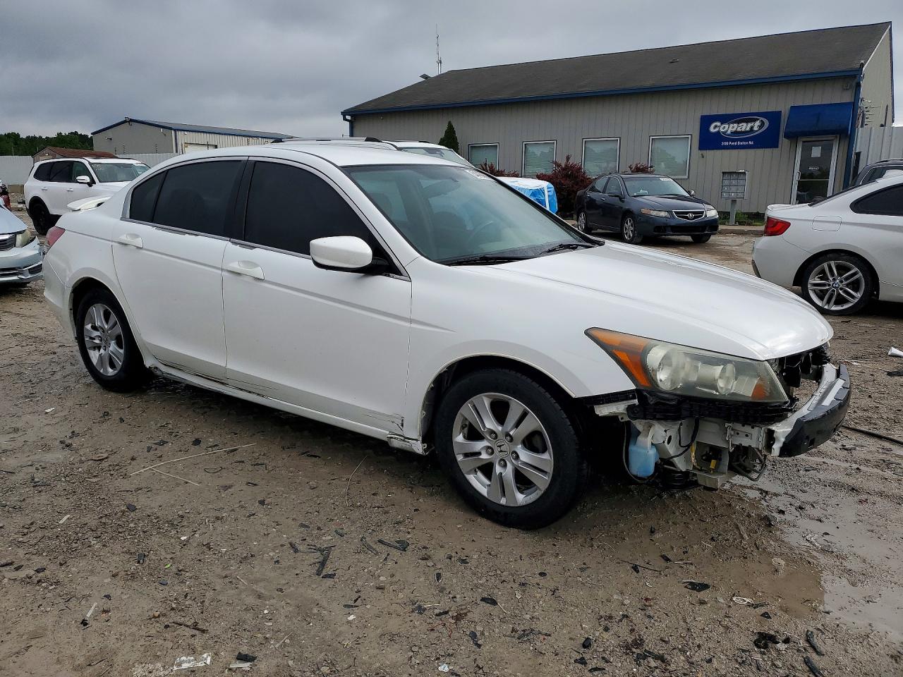 2009 Honda Accord Lxp White vin: 1HGCP26439A017561