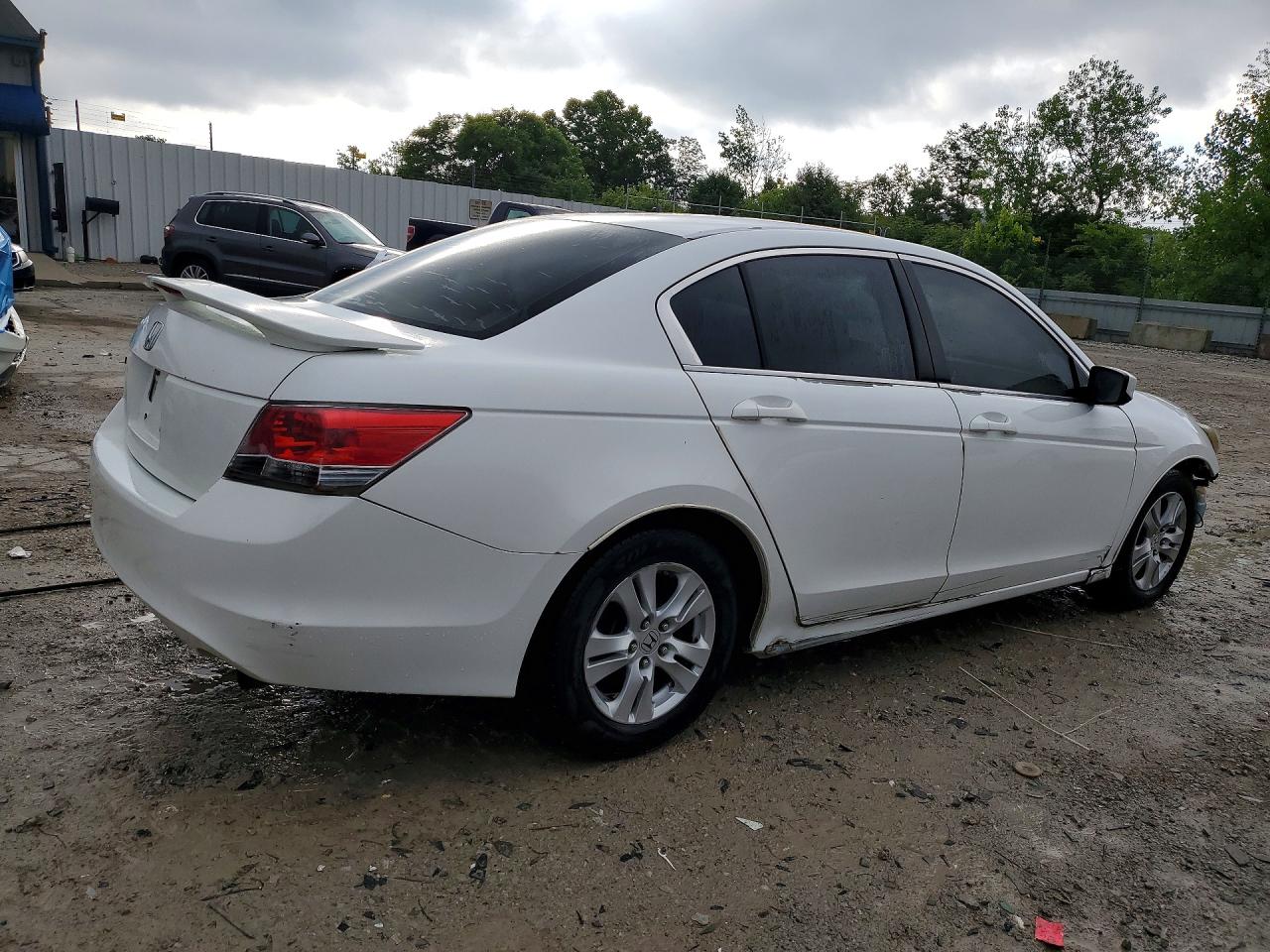 2009 Honda Accord Lxp White vin: 1HGCP26439A017561