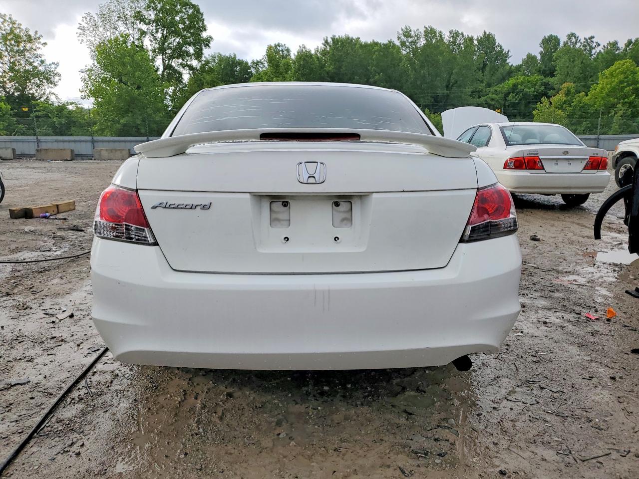2009 Honda Accord Lxp White vin: 1HGCP26439A017561