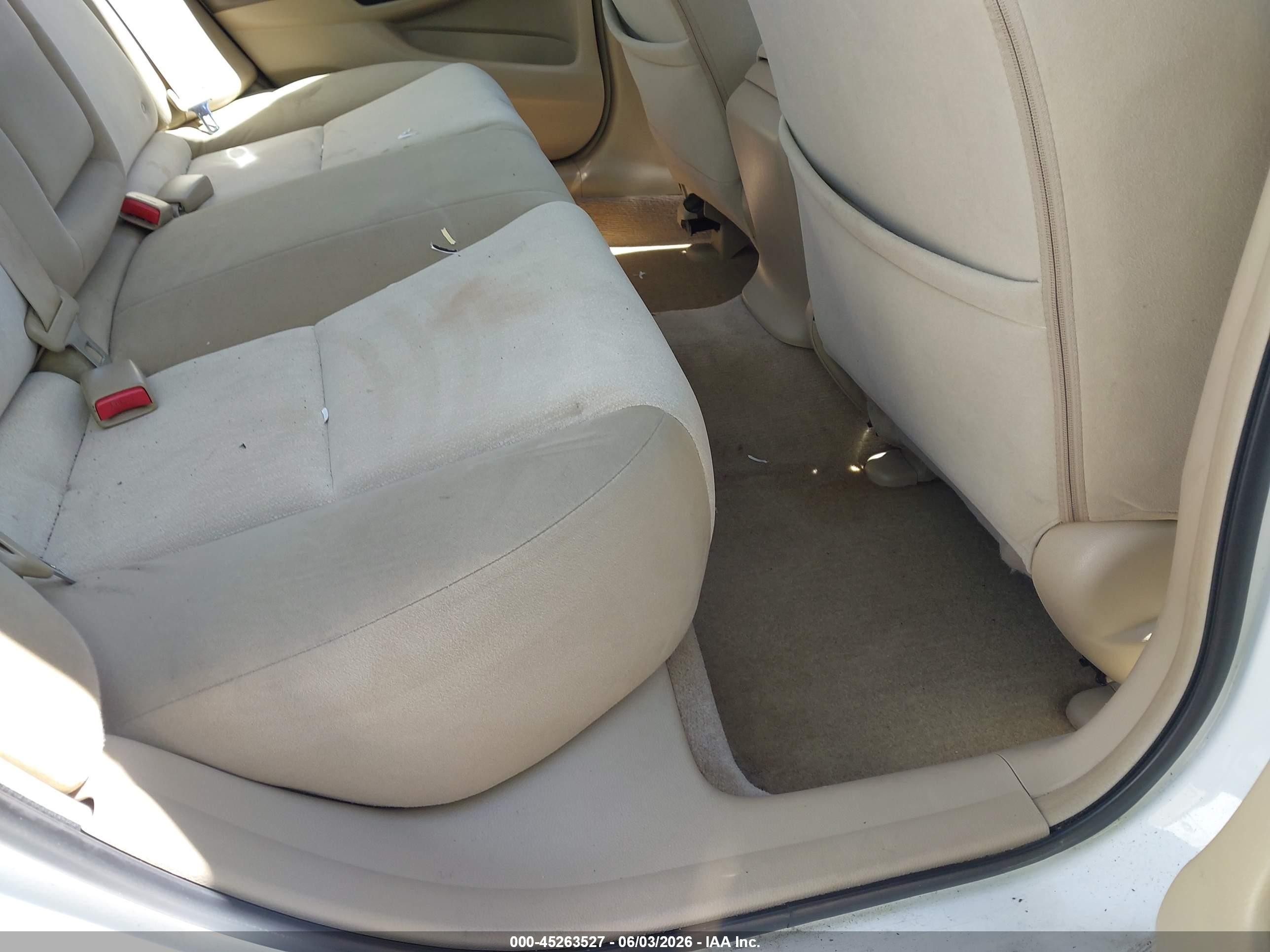 2009 Honda Accord 2.4 Lx-p White vin: 1HGCP26439A042041