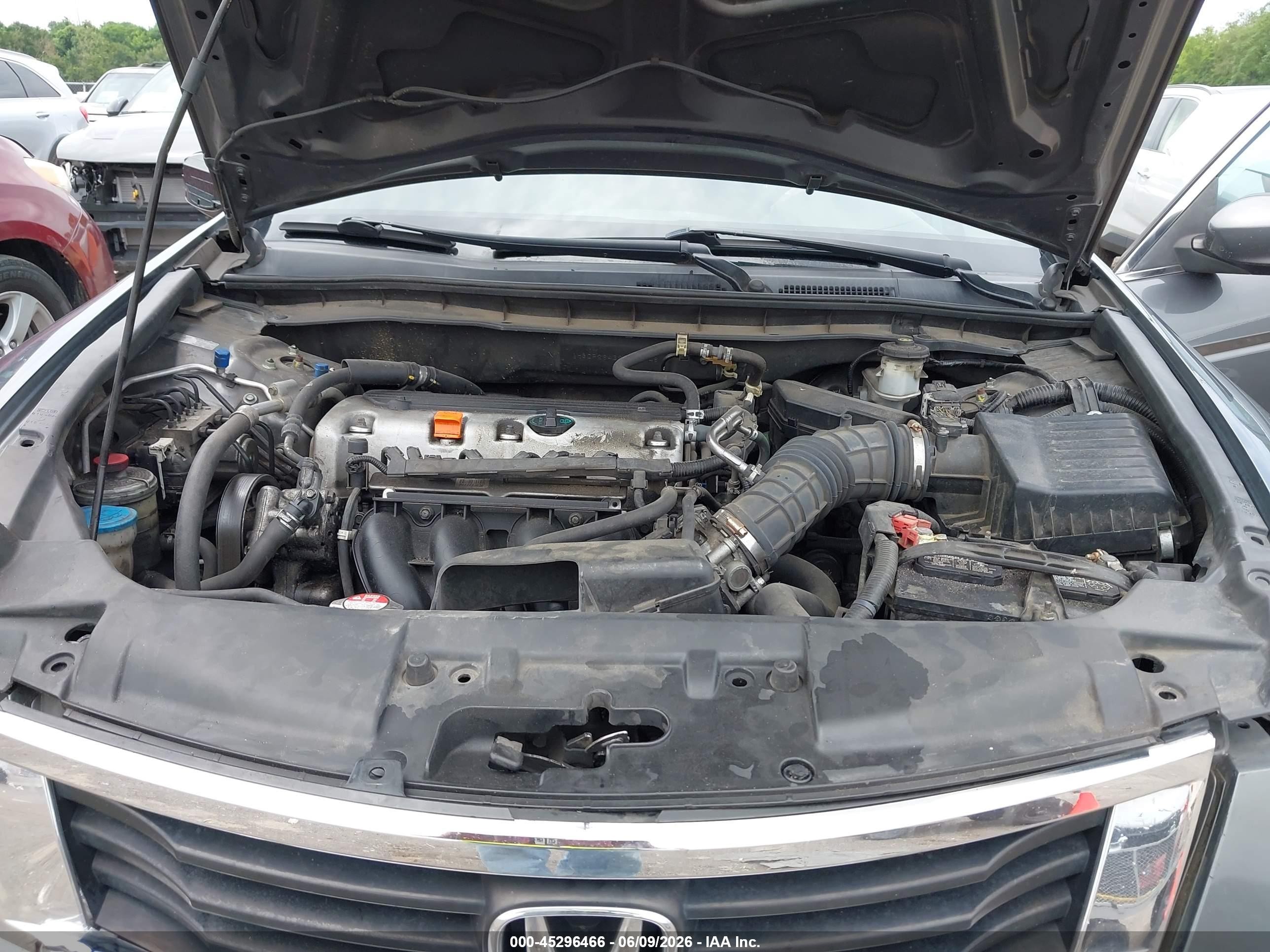 2009 Honda Accord 2.4 Lx-p Gray vin: 1HGCP26439A049748