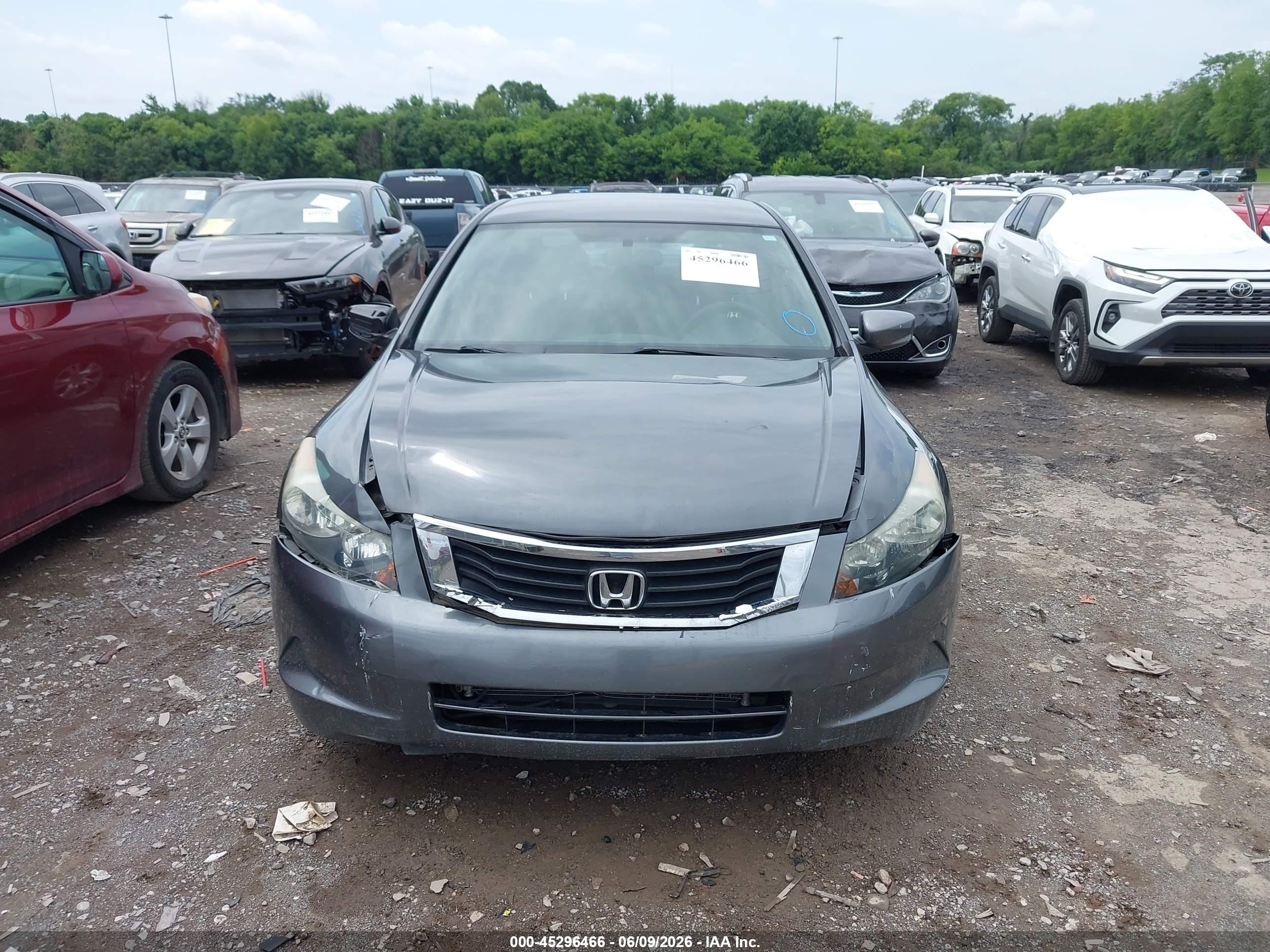 2009 Honda Accord 2.4 Lx-p Gray vin: 1HGCP26439A049748