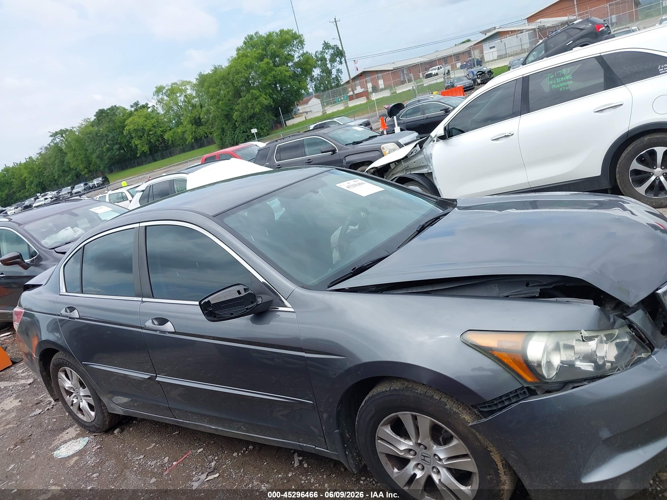 2009 Honda Accord 2.4 Lx-p Gray vin: 1HGCP26439A049748