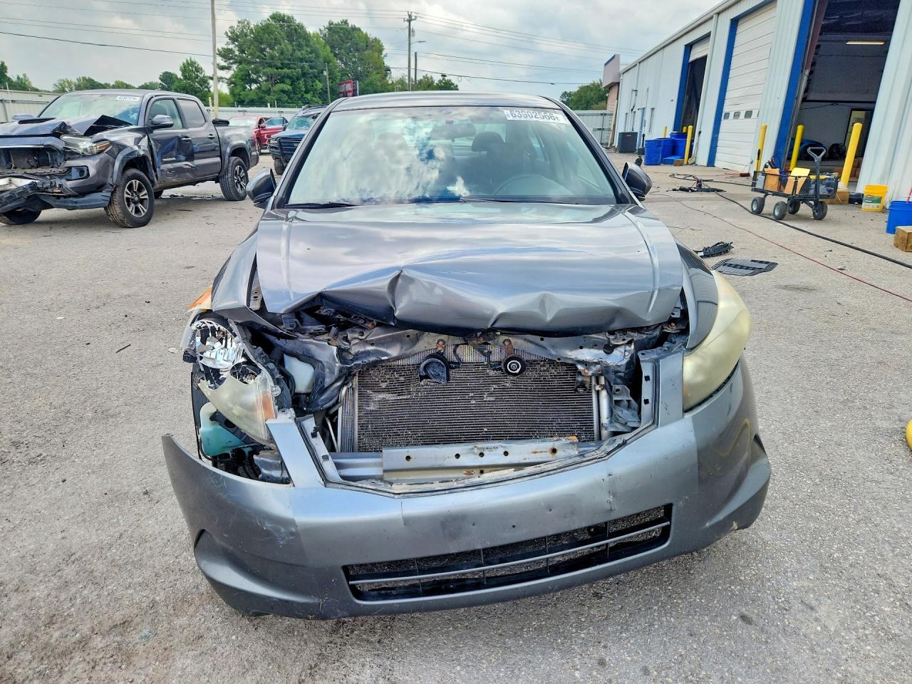 2009 Honda Accord Lxp Серый vin: 1HGCP26439A097556