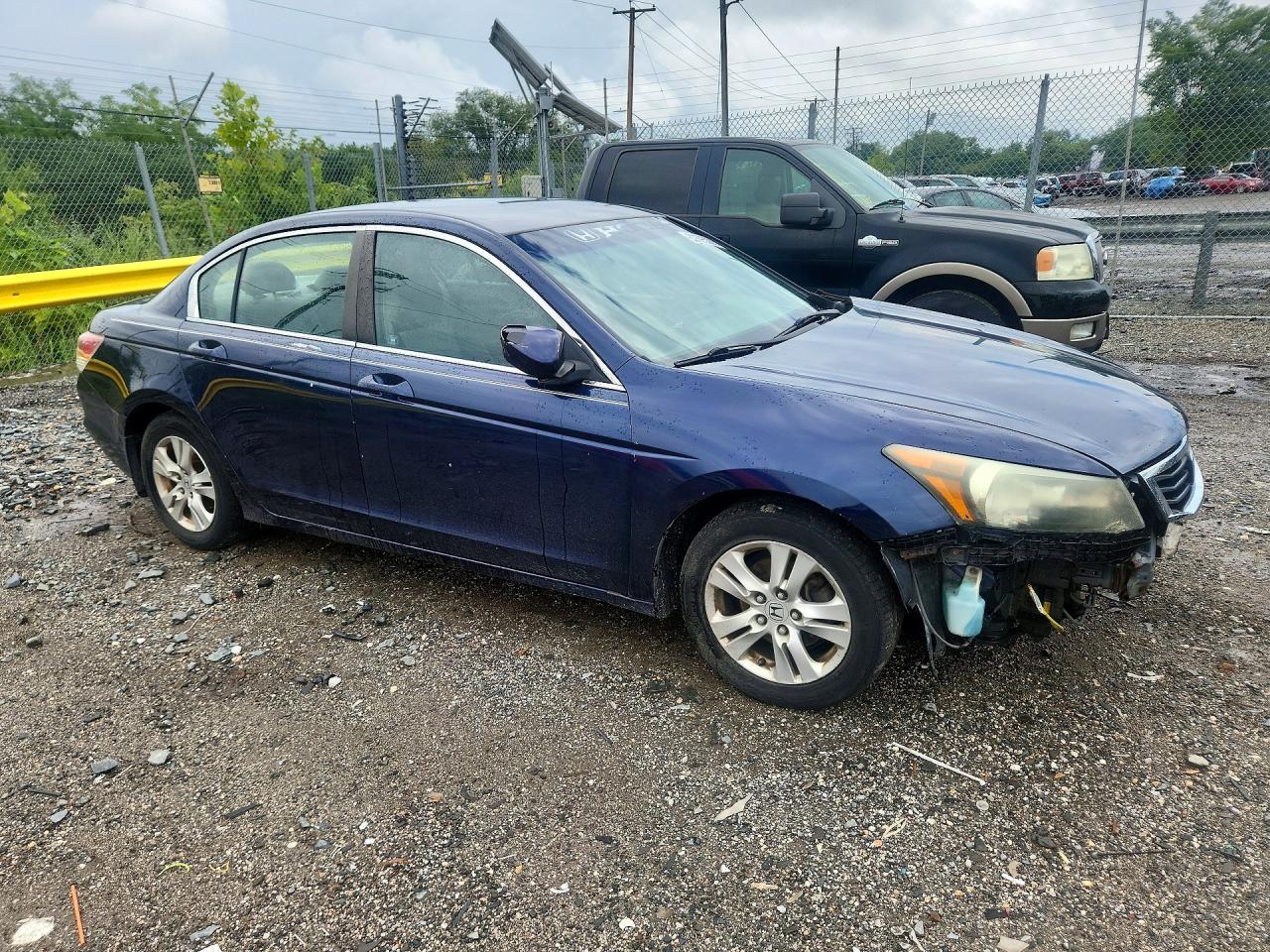 2009 Honda Accord Lxp Blue vin: 1HGCP26439A161370