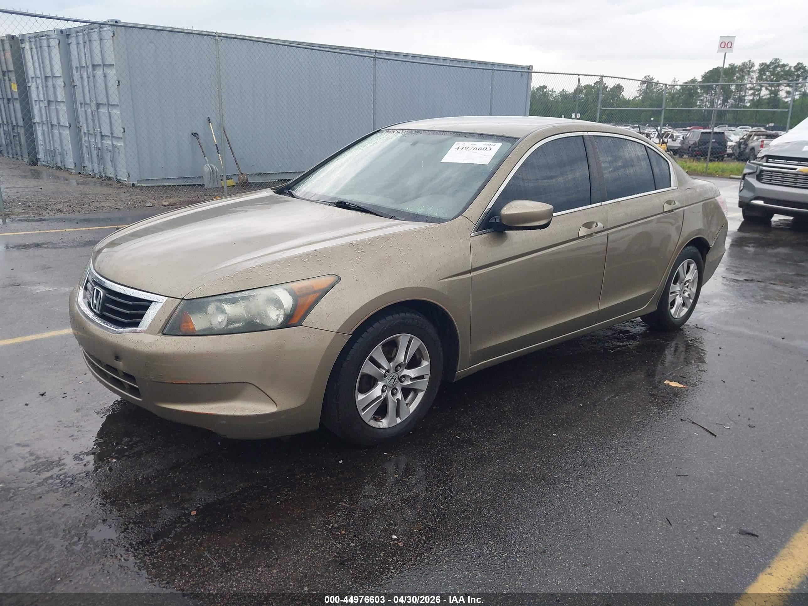 2009 Honda Accord 2.4 Lx-p Gold vin: 1HGCP26439A169422