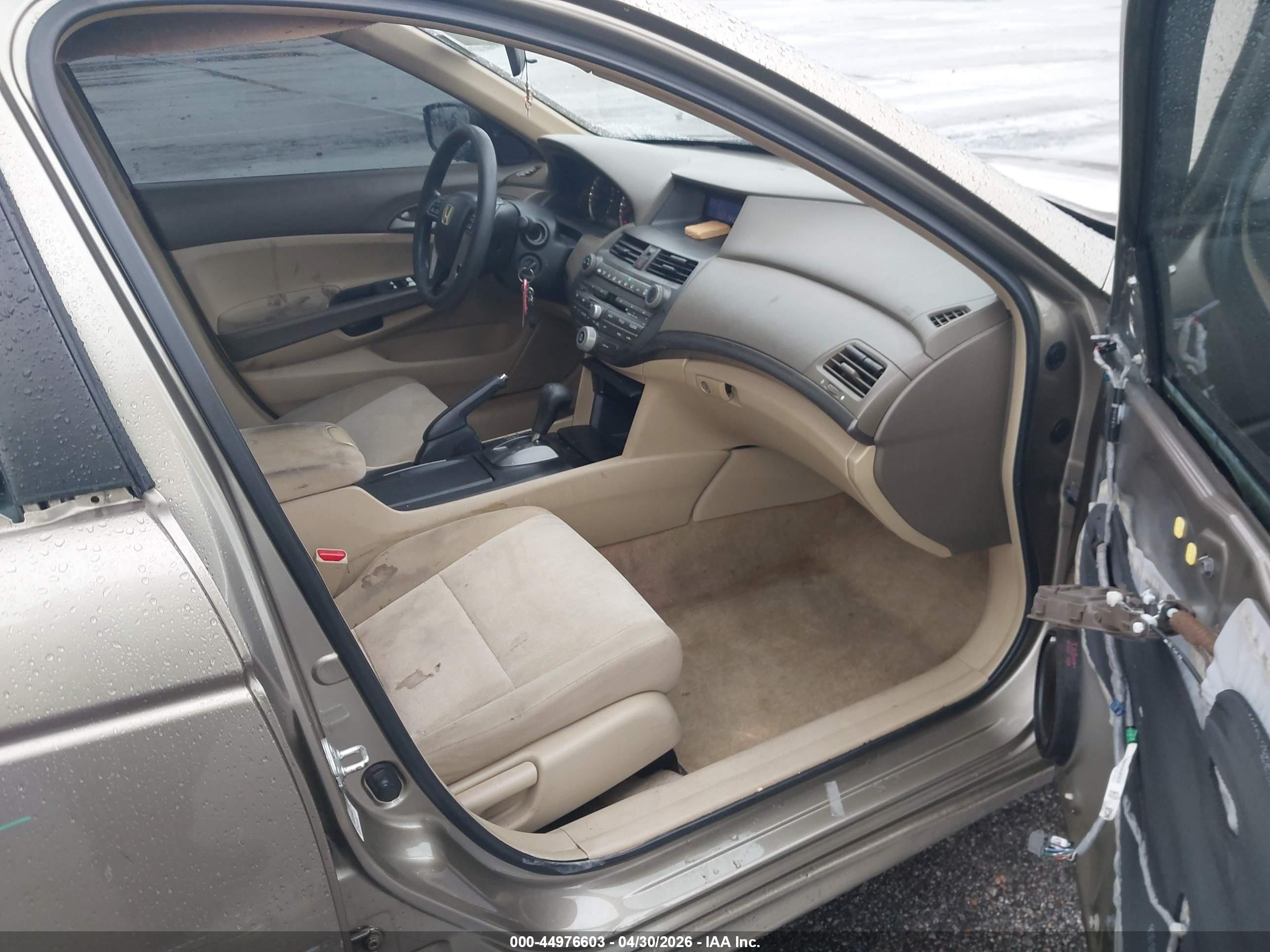 2009 Honda Accord 2.4 Lx-p Gold vin: 1HGCP26439A169422