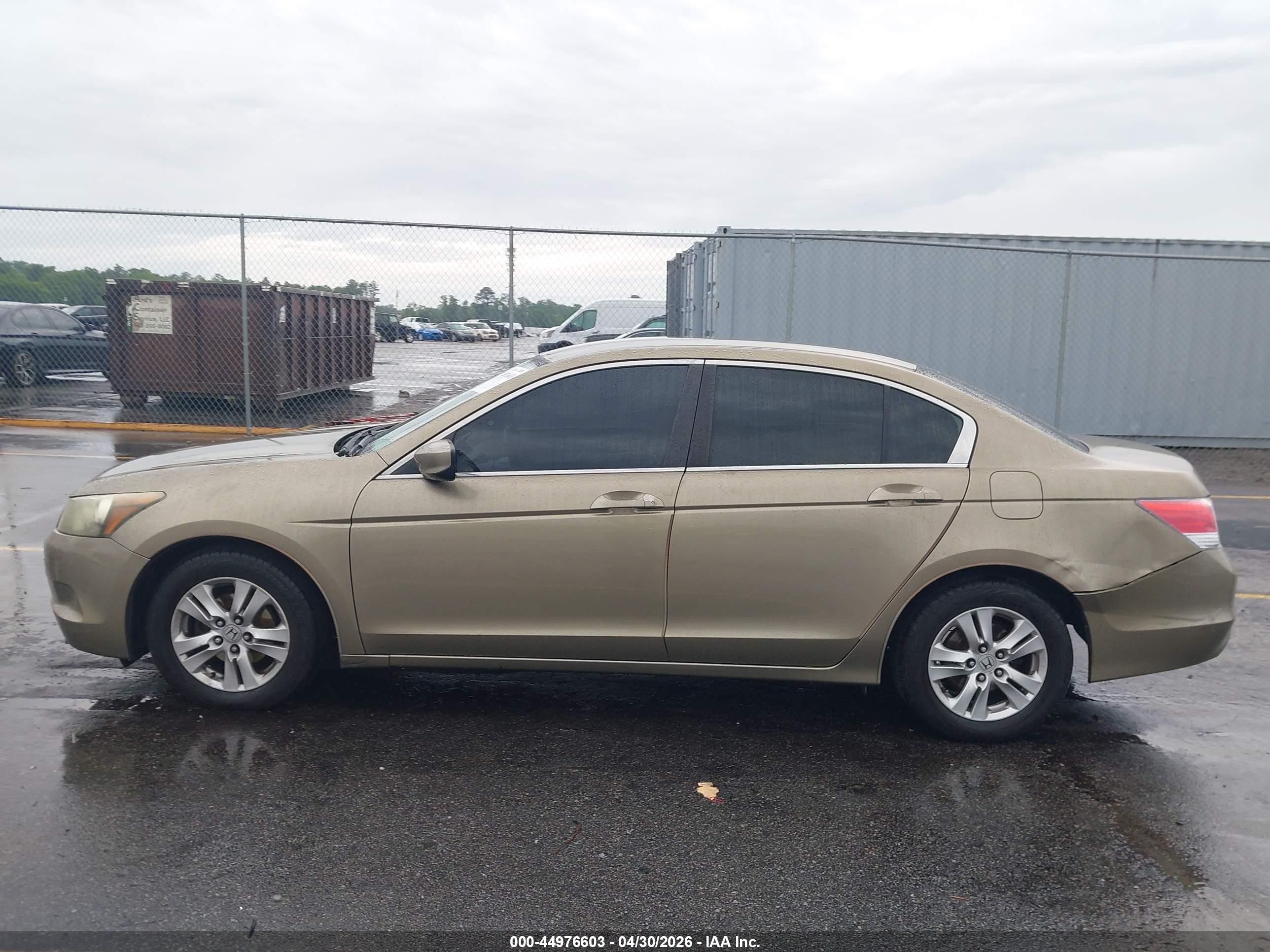 2009 Honda Accord 2.4 Lx-p Gold vin: 1HGCP26439A169422