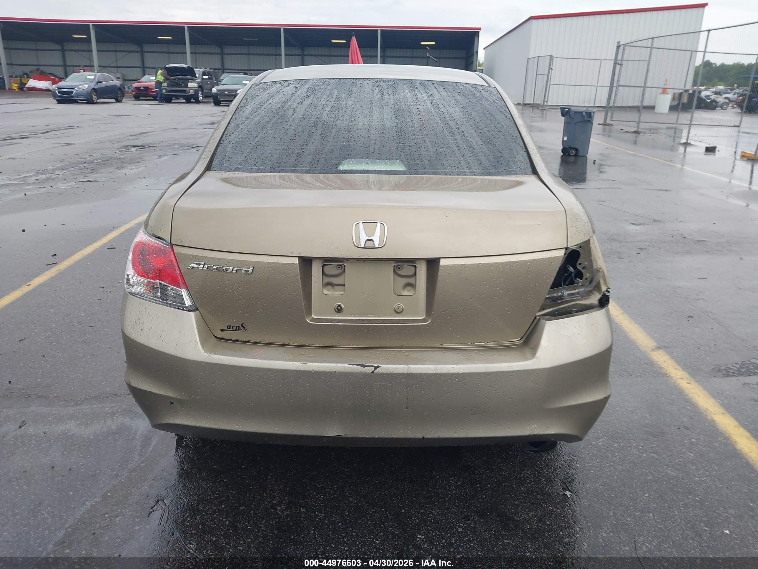 2009 Honda Accord 2.4 Lx-p Gold vin: 1HGCP26439A169422