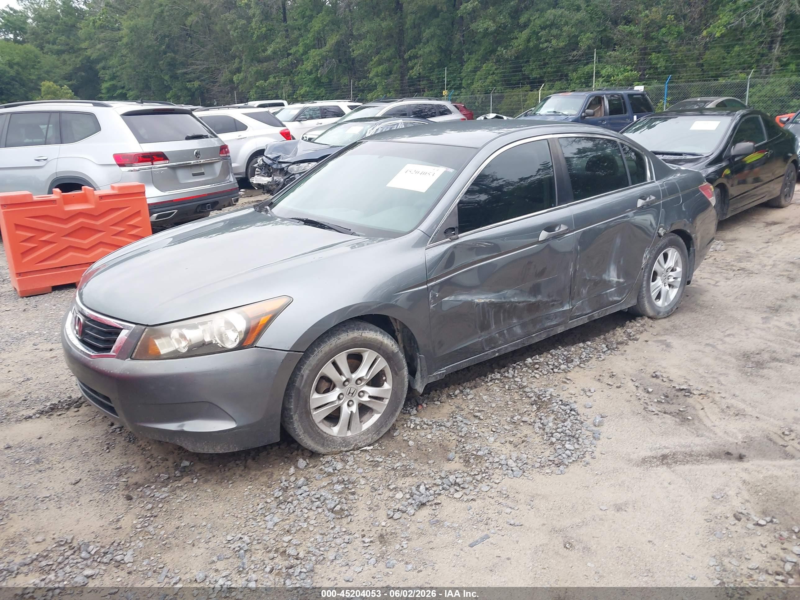 2008 Honda Accord 2.4 Lx-p Gray vin: 1HGCP26448A073099