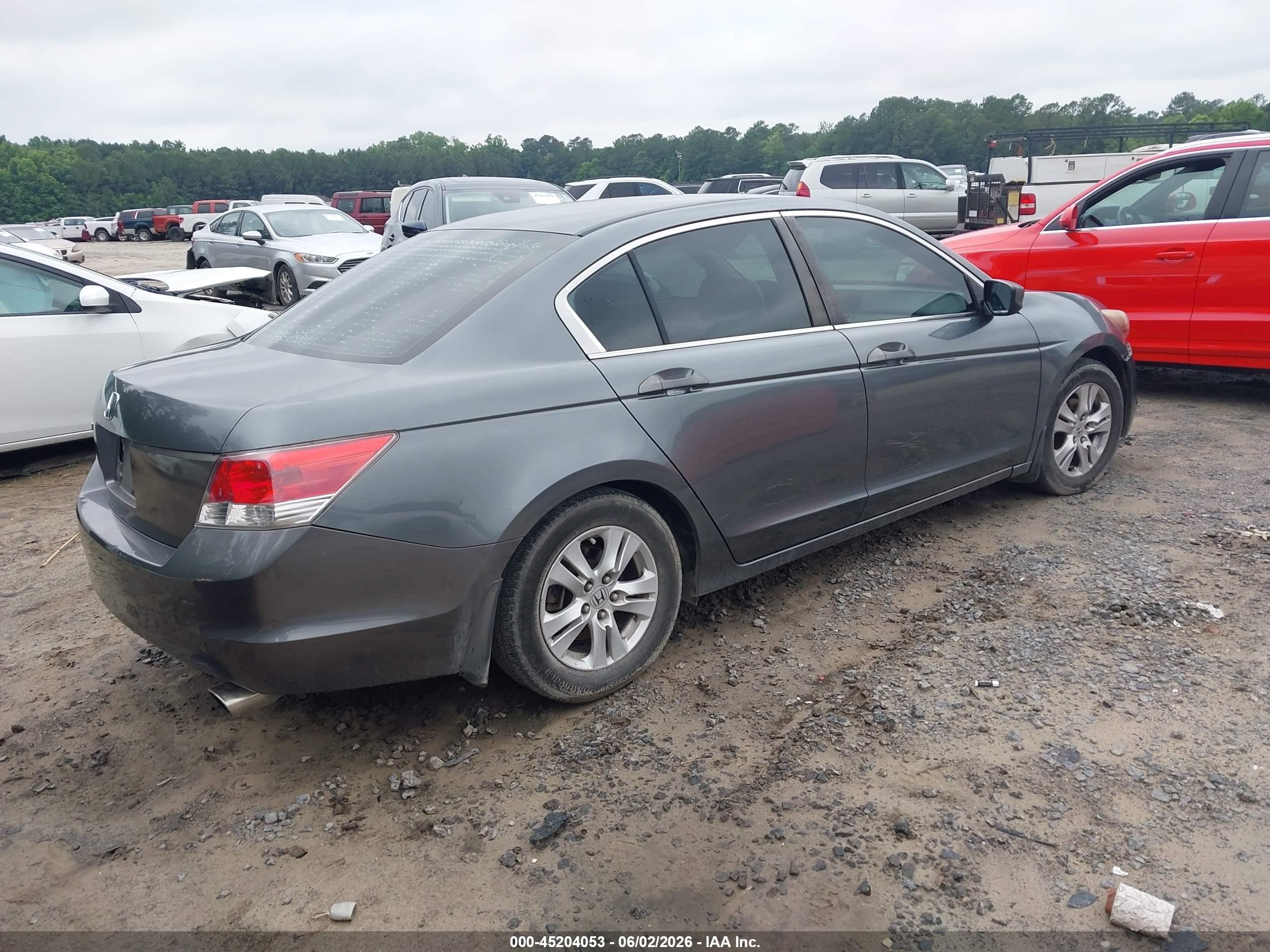 2008 Honda Accord 2.4 Lx-p Gray vin: 1HGCP26448A073099