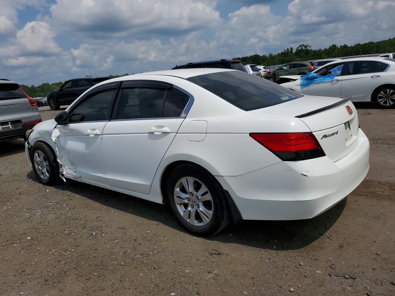 2008 Honda Accord Lxp White vin: 1HGCP26448A076150