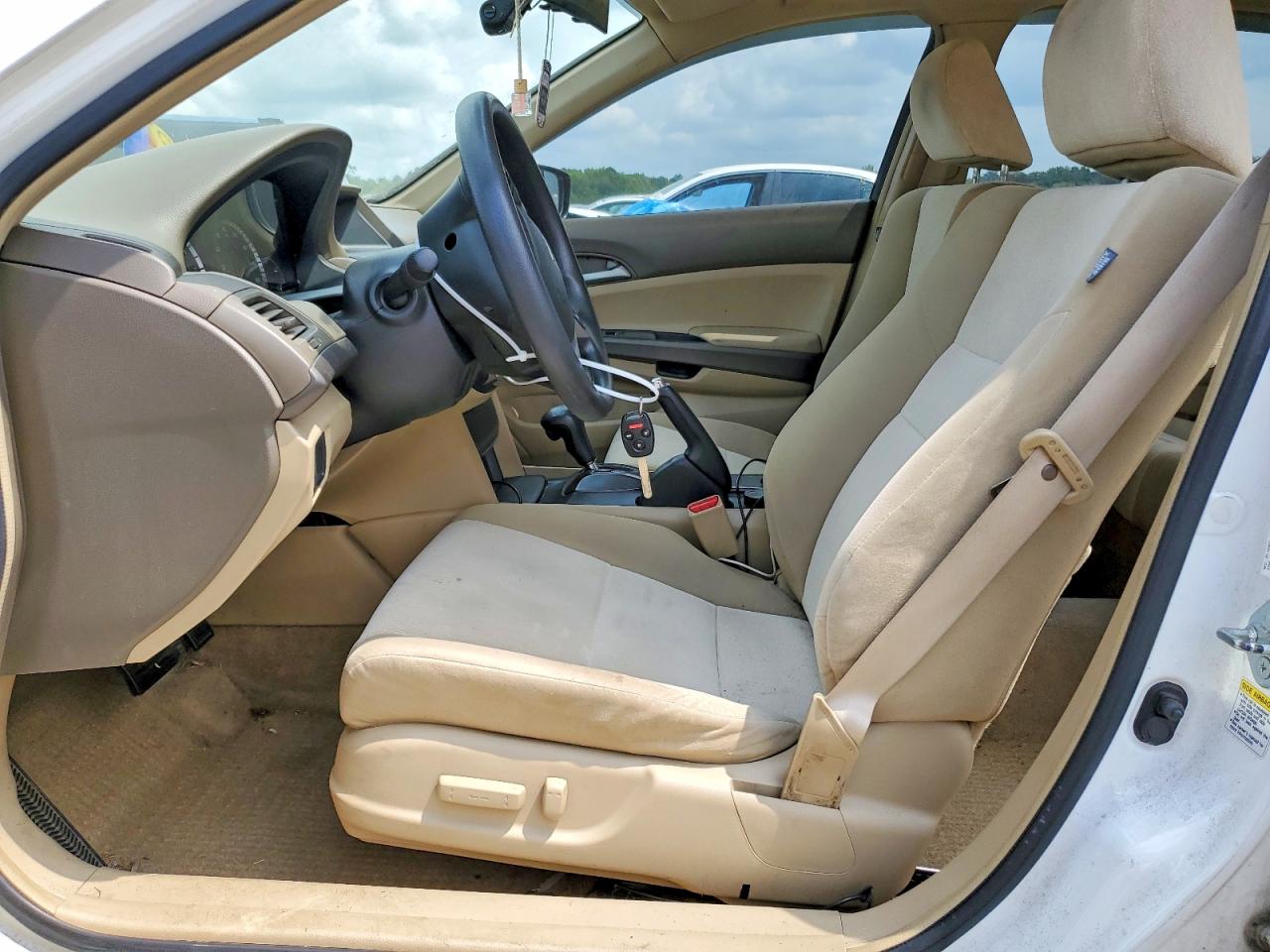 2008 Honda Accord Lxp White vin: 1HGCP26448A076150