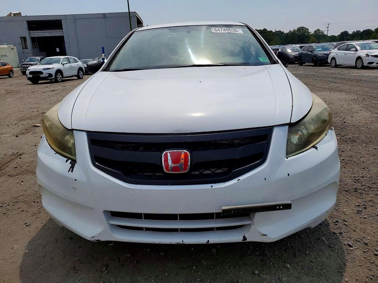2008 Honda Accord Lxp White vin: 1HGCP26448A076150