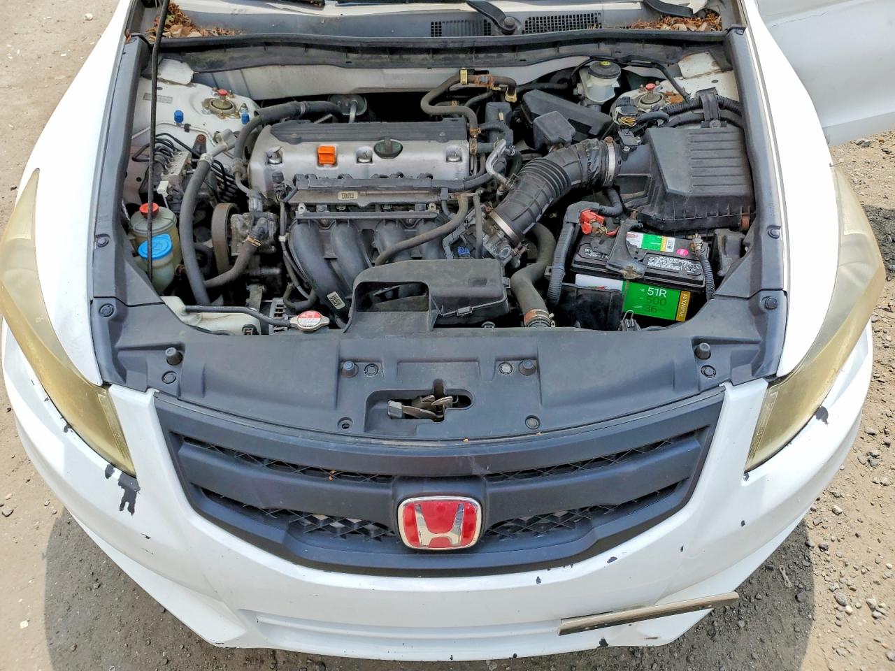 2008 Honda Accord Lxp White vin: 1HGCP26448A076150