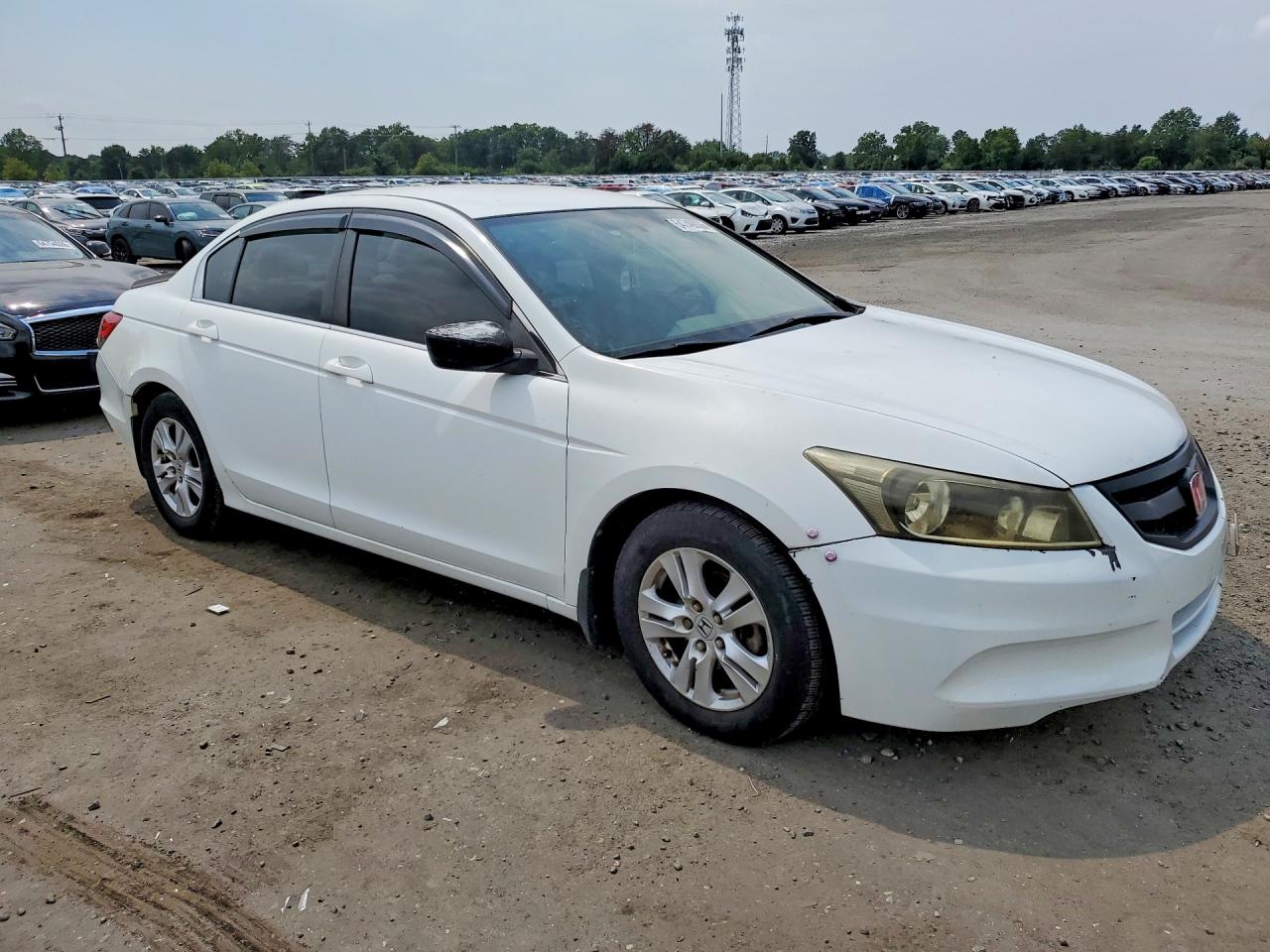 2008 Honda Accord Lxp White vin: 1HGCP26448A076150