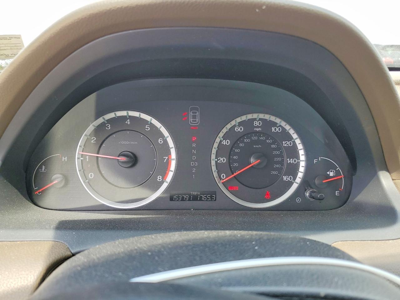 2008 Honda Accord Lxp White vin: 1HGCP26448A076150