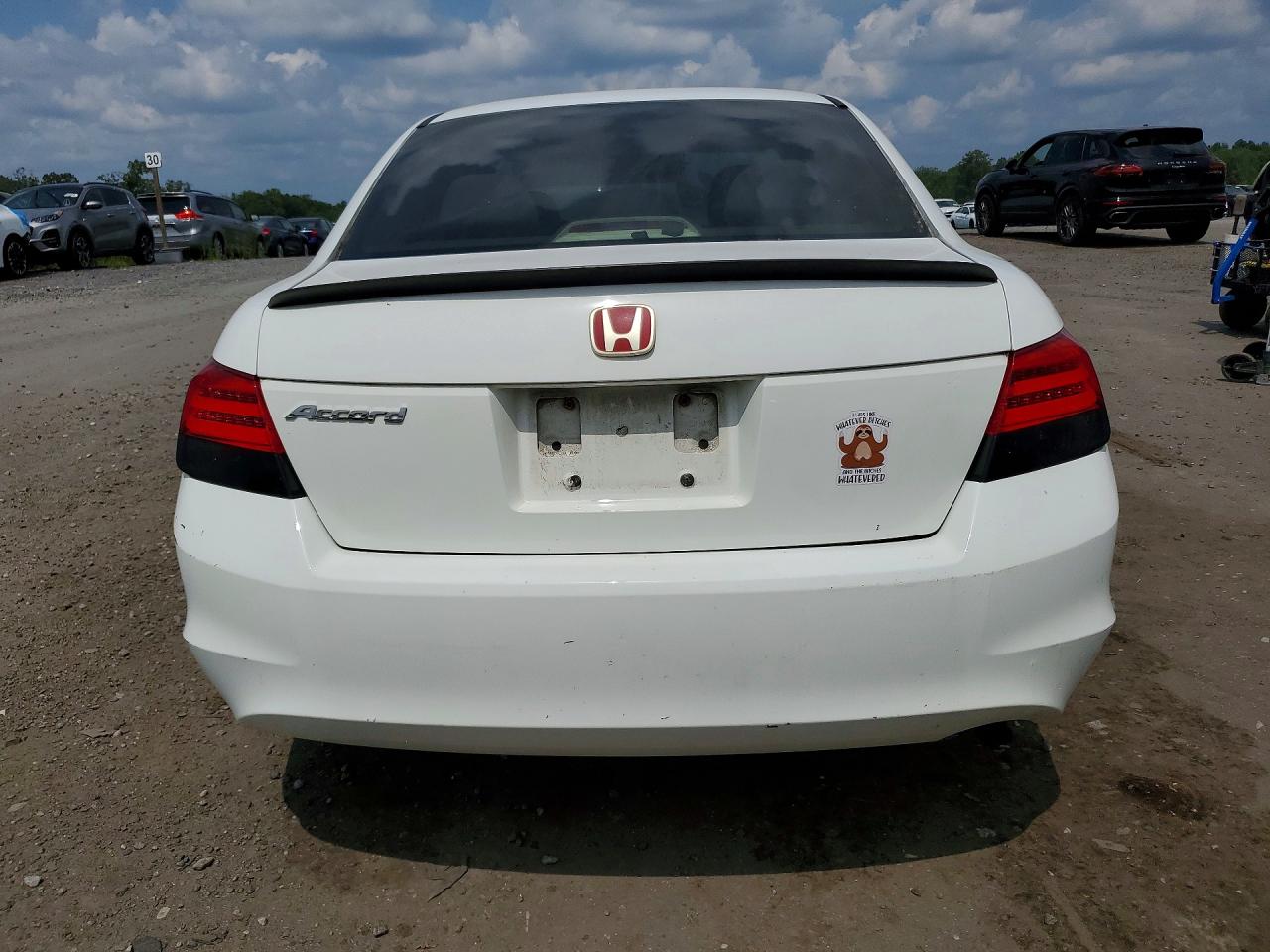 2008 Honda Accord Lxp White vin: 1HGCP26448A076150