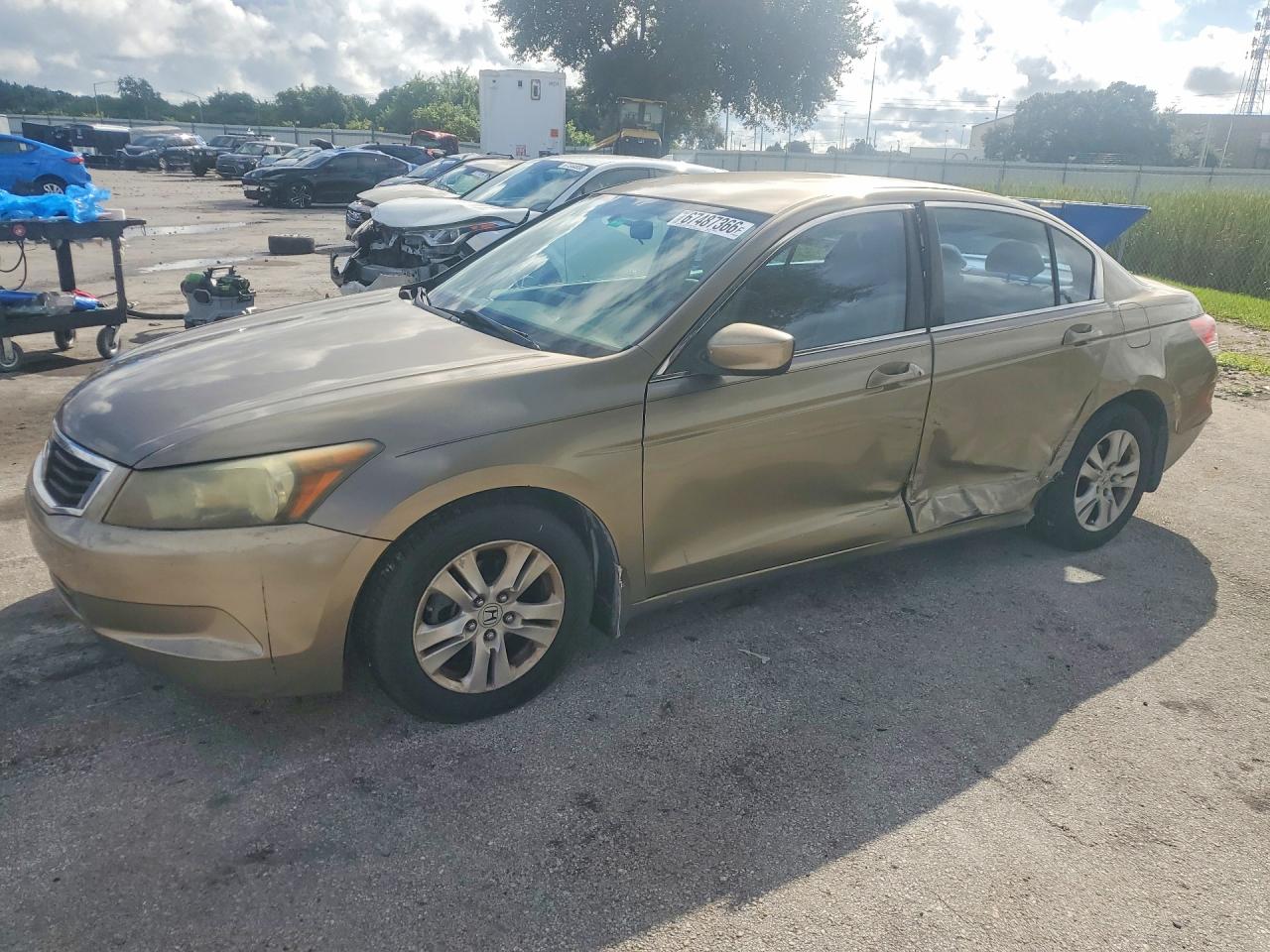 2008 Honda Accord Lxp Gold vin: 1HGCP26448A078609