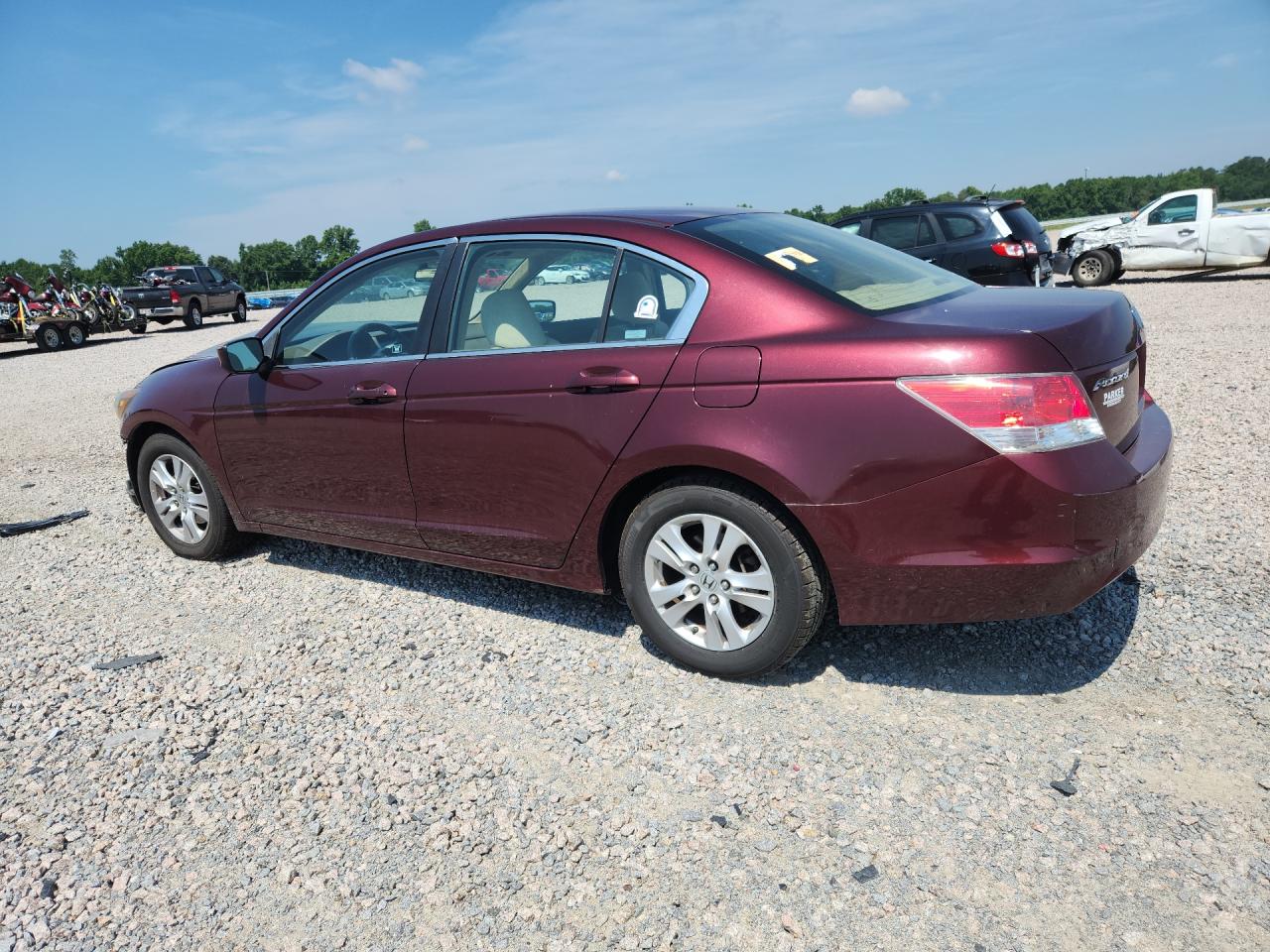 2008 Honda Accord Lxp Maroon vin: 1HGCP26448A087536