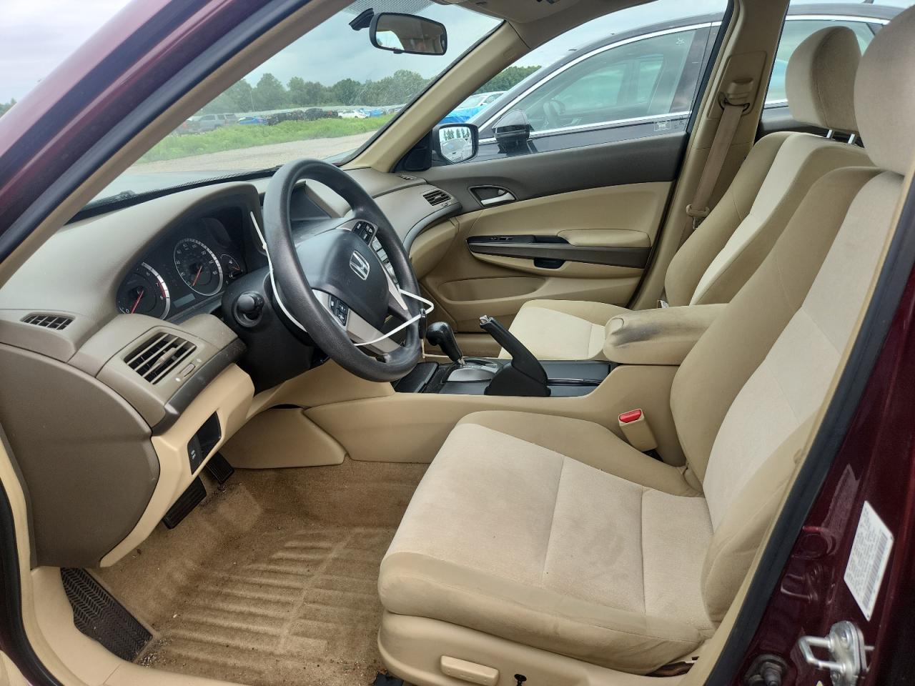 2008 Honda Accord Lxp Maroon vin: 1HGCP26448A087536
