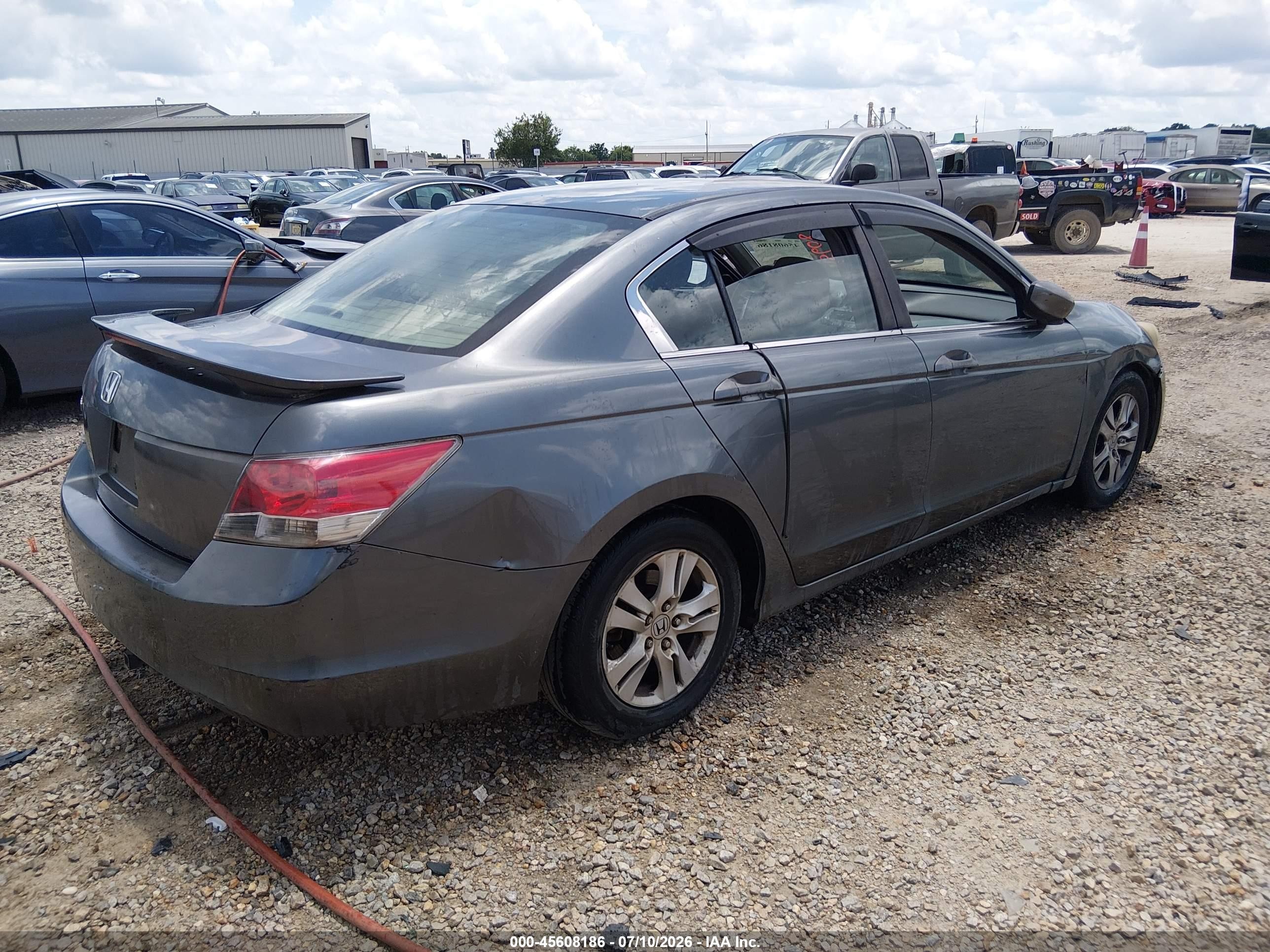 2008 Honda Accord 2.4 Lx-p Gray vin: 1HGCP26448A102939