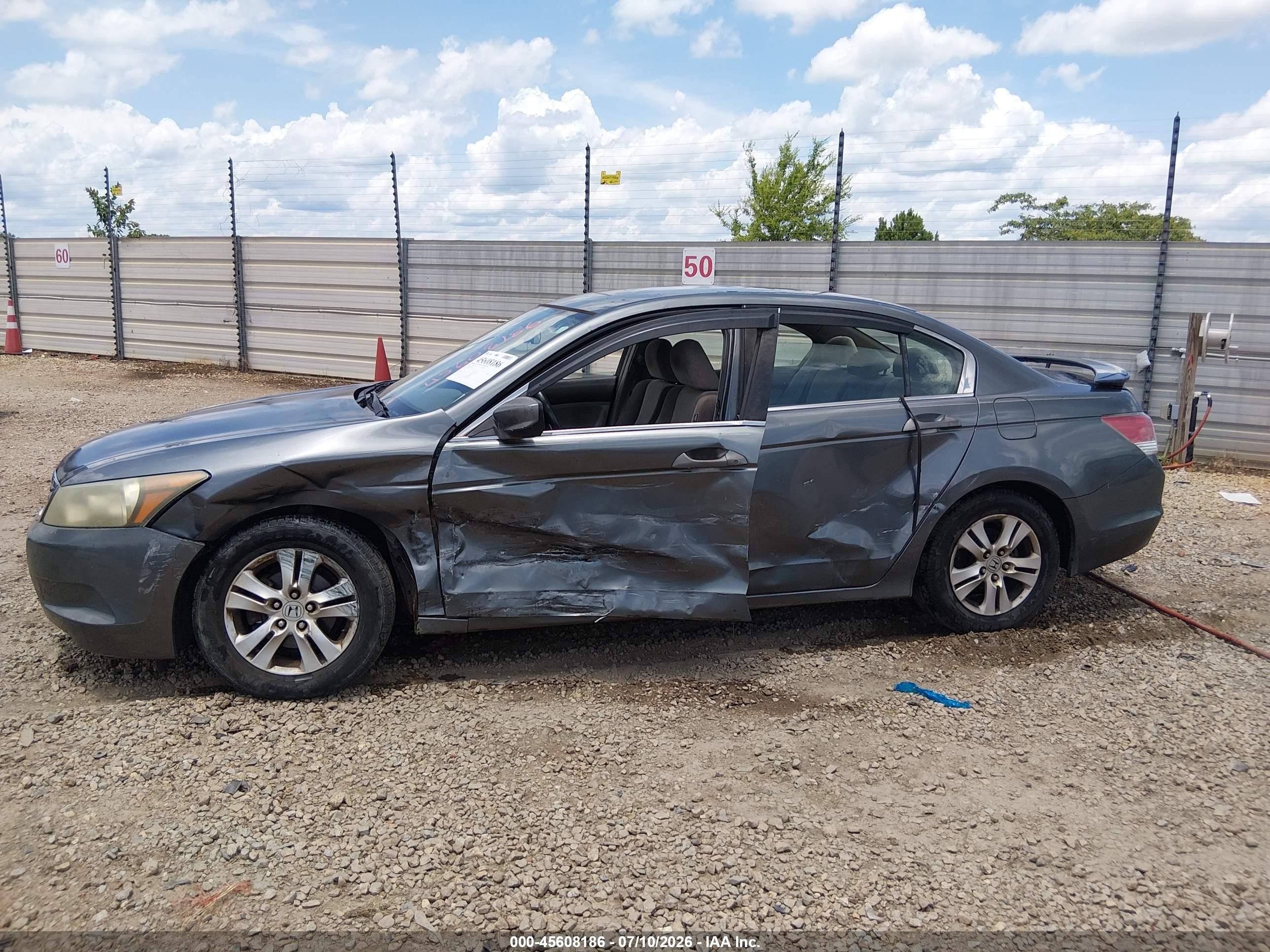 2008 Honda Accord 2.4 Lx-p Gray vin: 1HGCP26448A102939