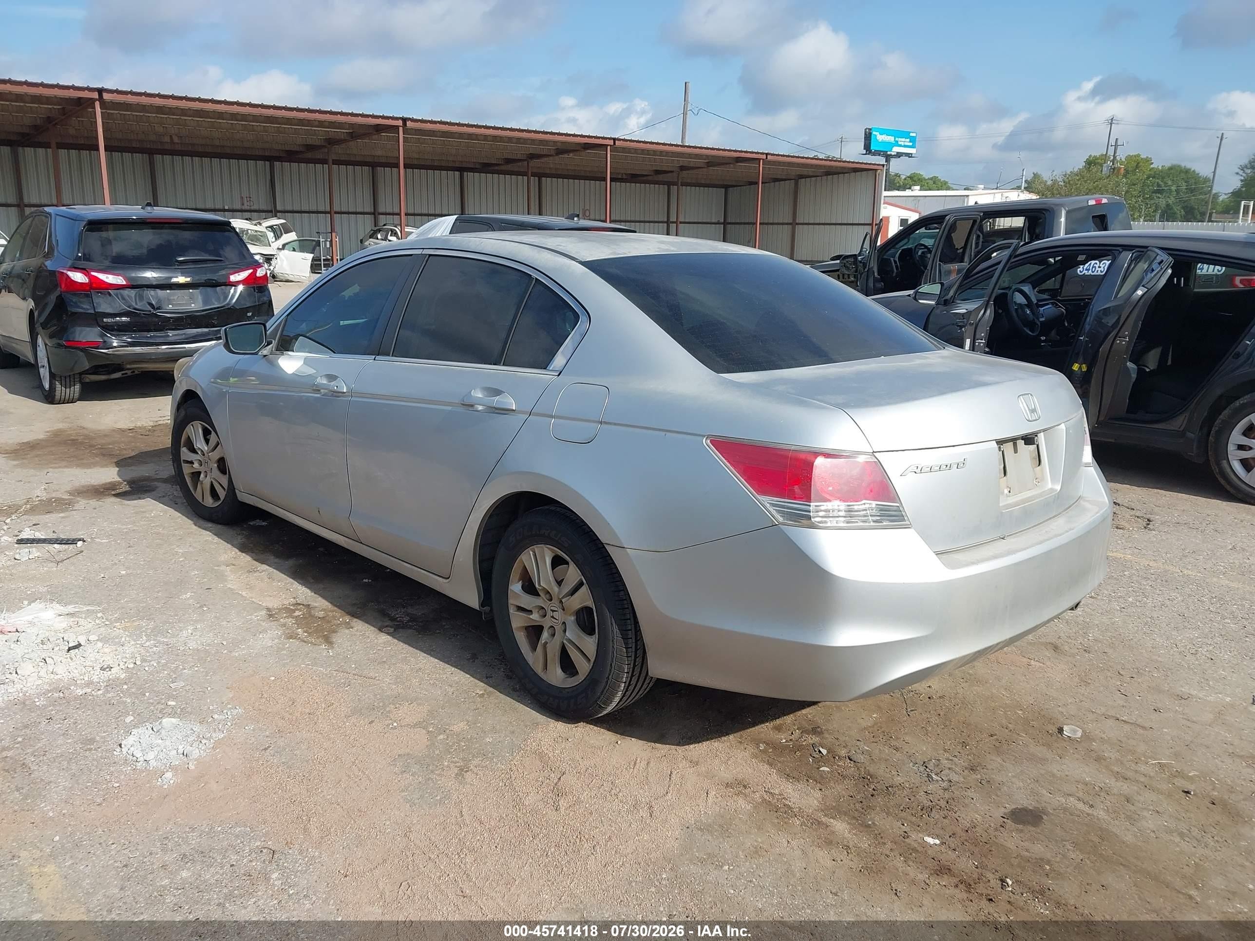 2009 Honda Accord 2.4 Lx-p Silver vin: 1HGCP26449A041769