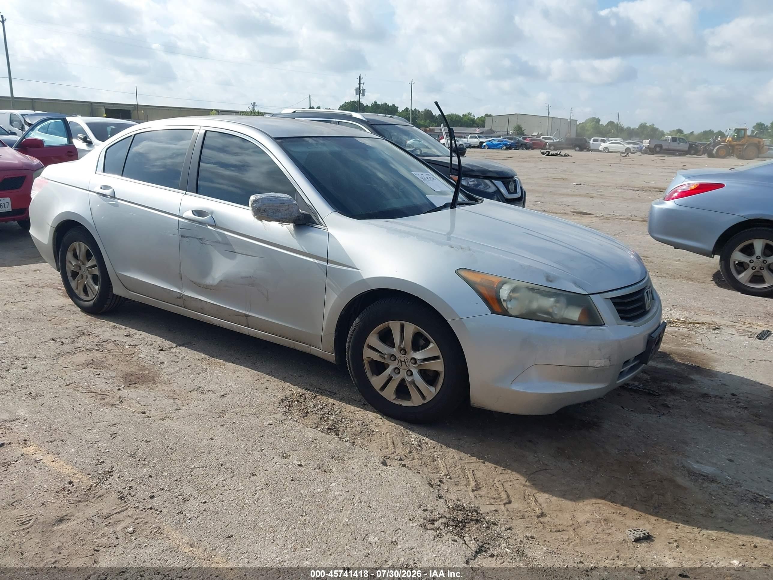 2009 Honda Accord 2.4 Lx-p Silver vin: 1HGCP26449A041769