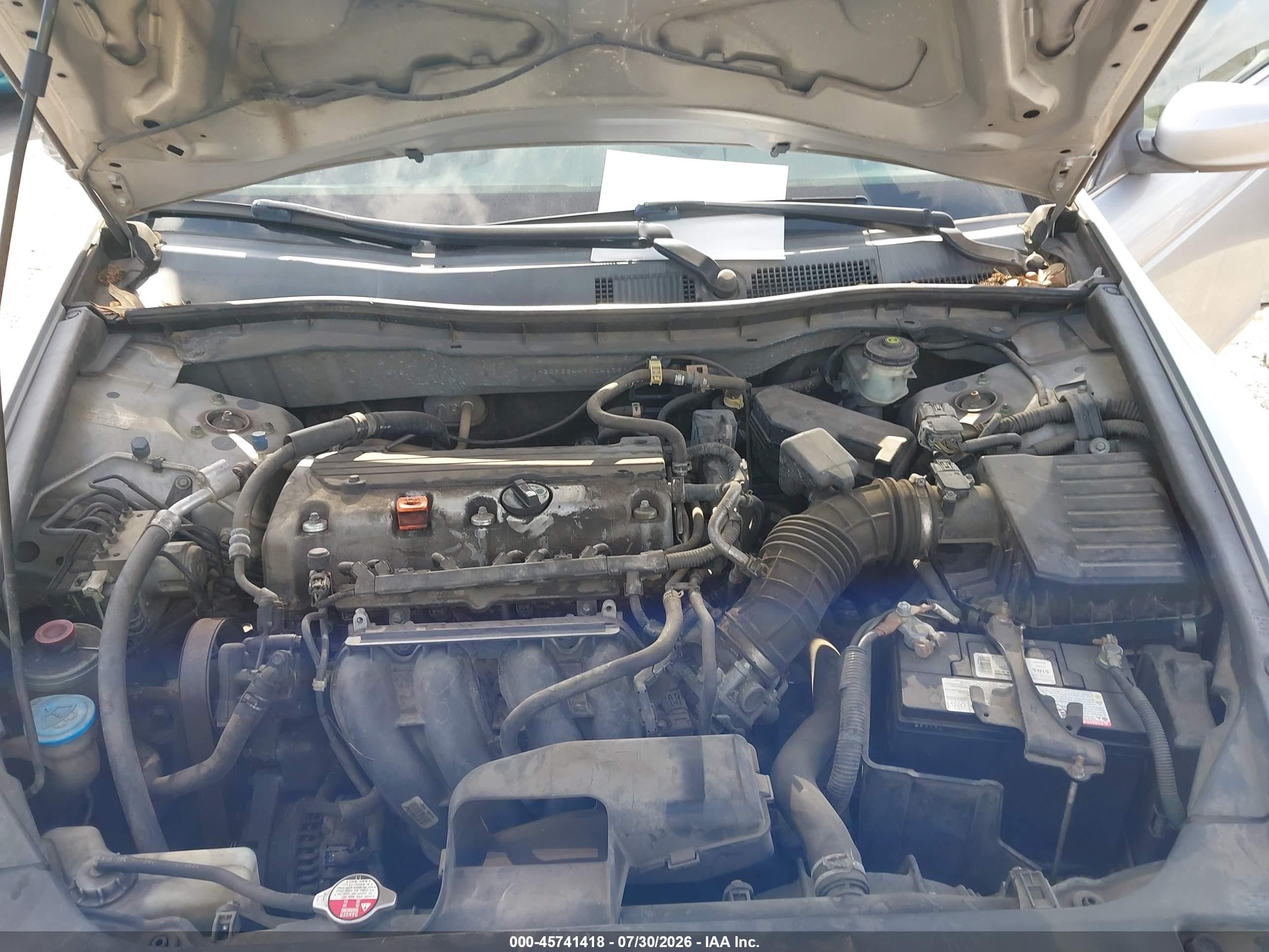 2009 Honda Accord 2.4 Lx-p Silver vin: 1HGCP26449A041769