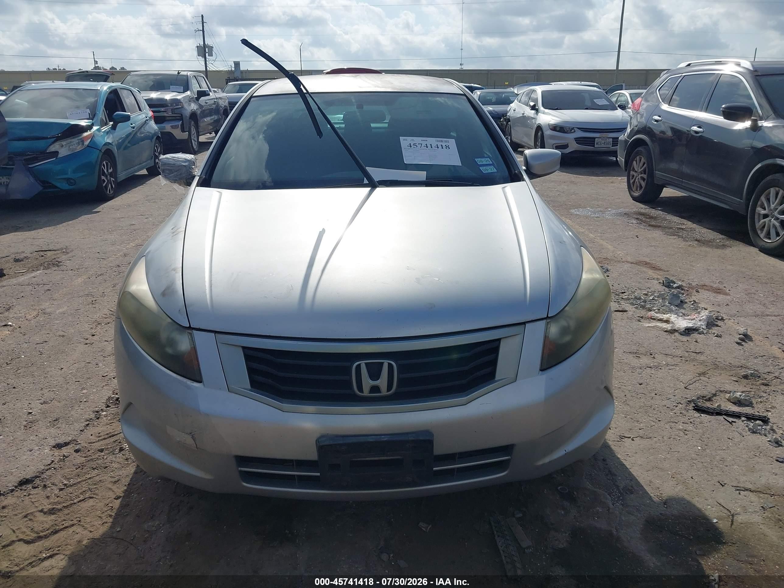 2009 Honda Accord 2.4 Lx-p Silver vin: 1HGCP26449A041769