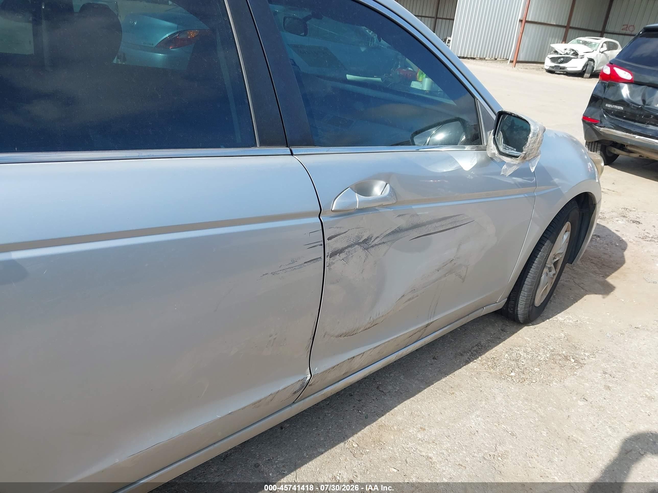 2009 Honda Accord 2.4 Lx-p Silver vin: 1HGCP26449A041769