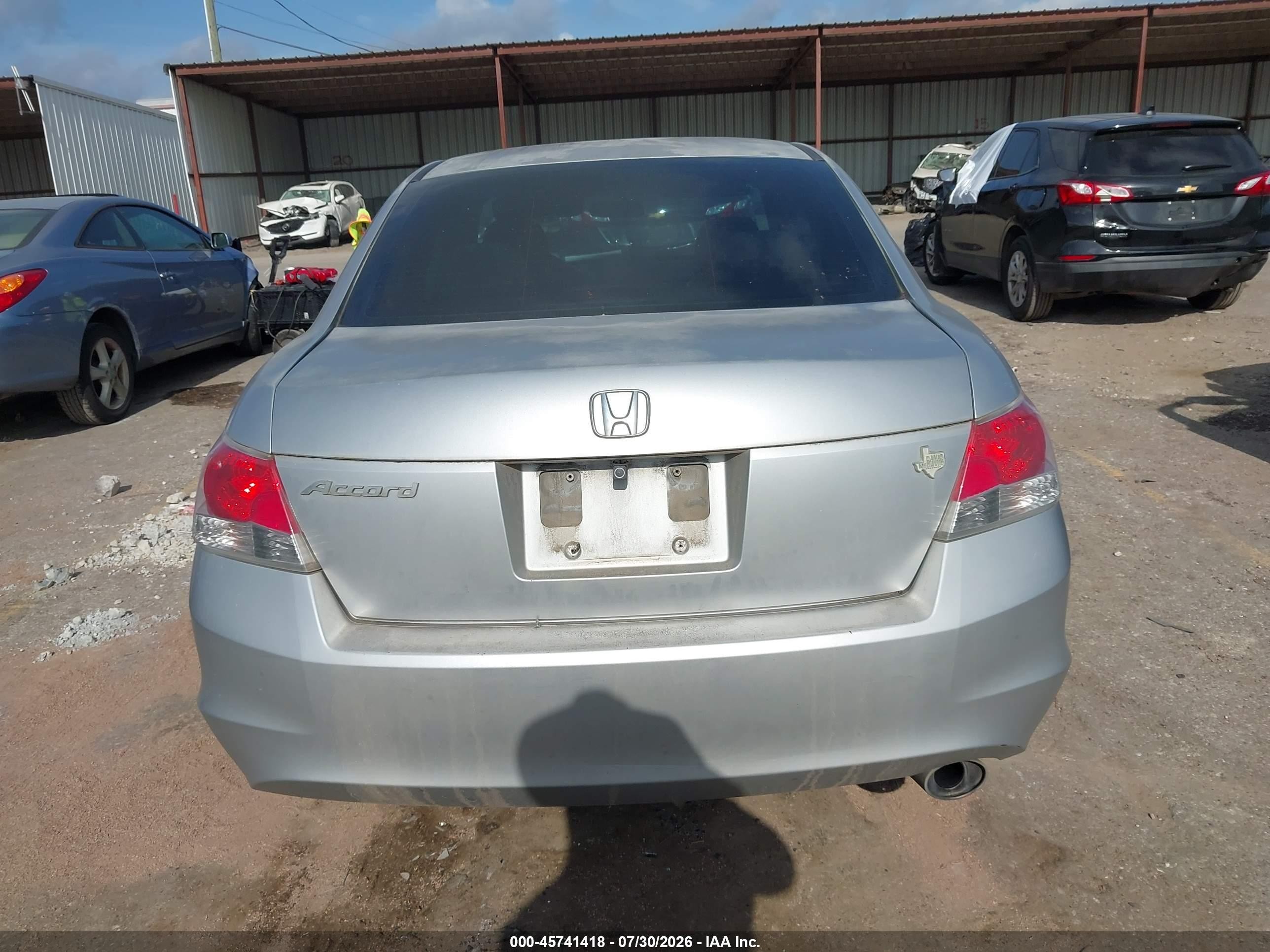 2009 Honda Accord 2.4 Lx-p Silver vin: 1HGCP26449A041769