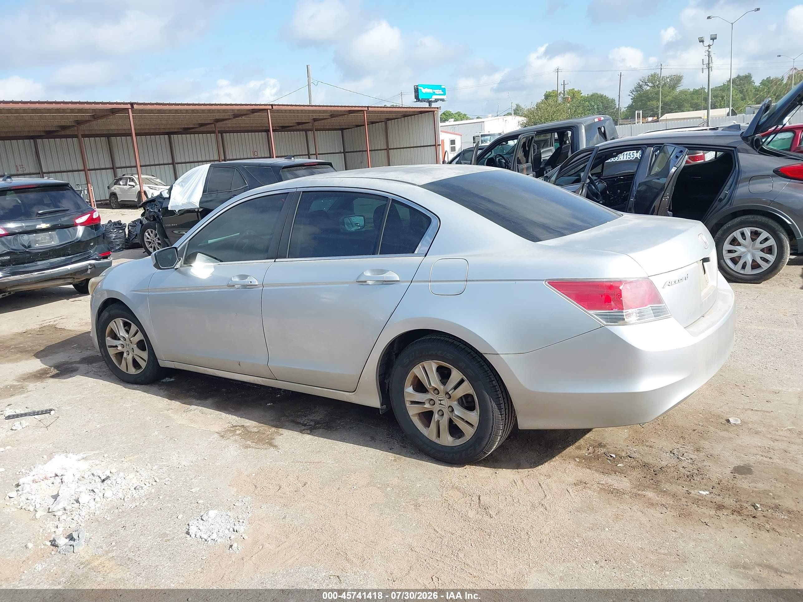 2009 Honda Accord 2.4 Lx-p Silver vin: 1HGCP26449A041769