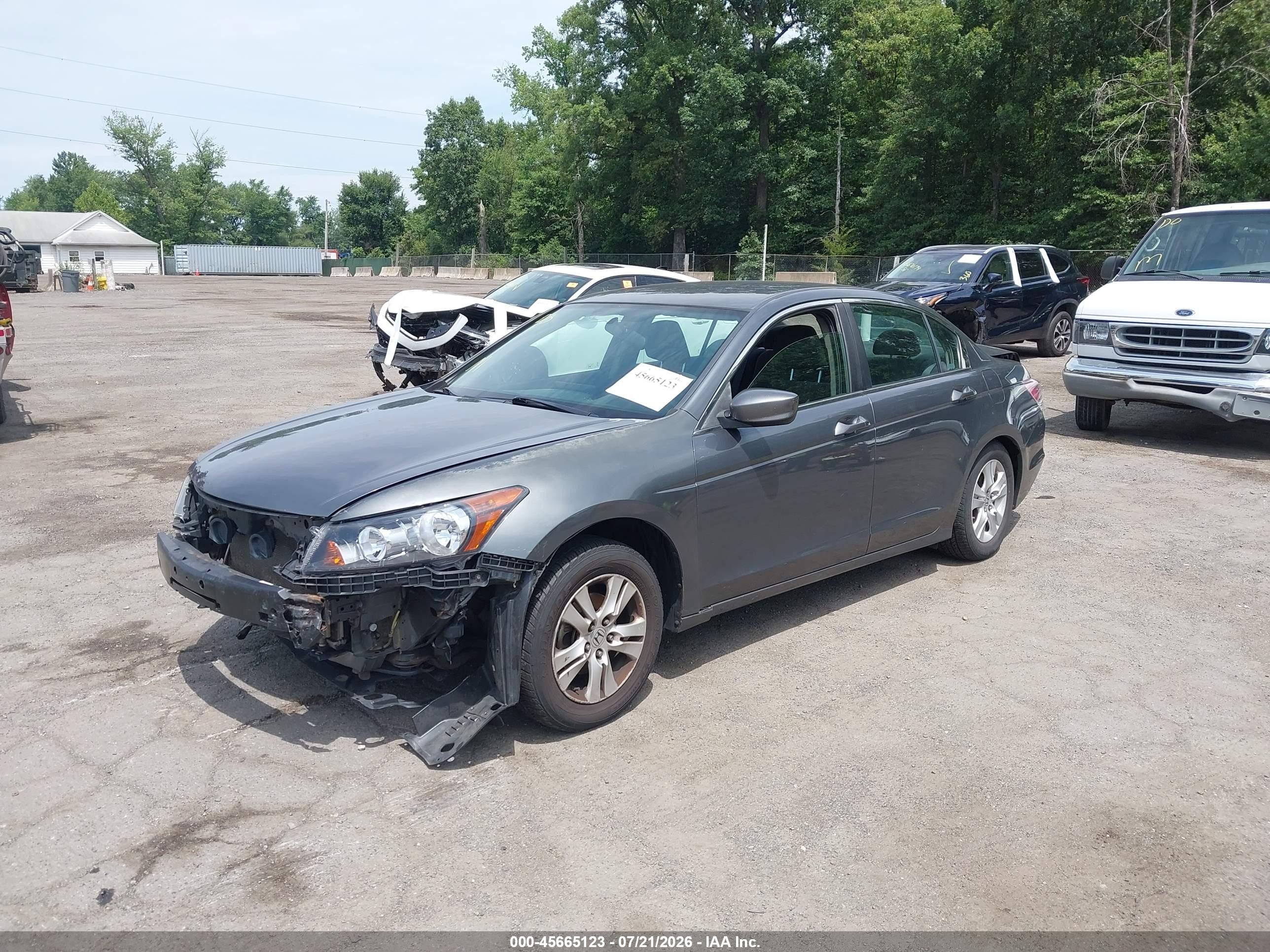 2009 Honda Accord 2.4 Lx-p Gray vin: 1HGCP26449A053243