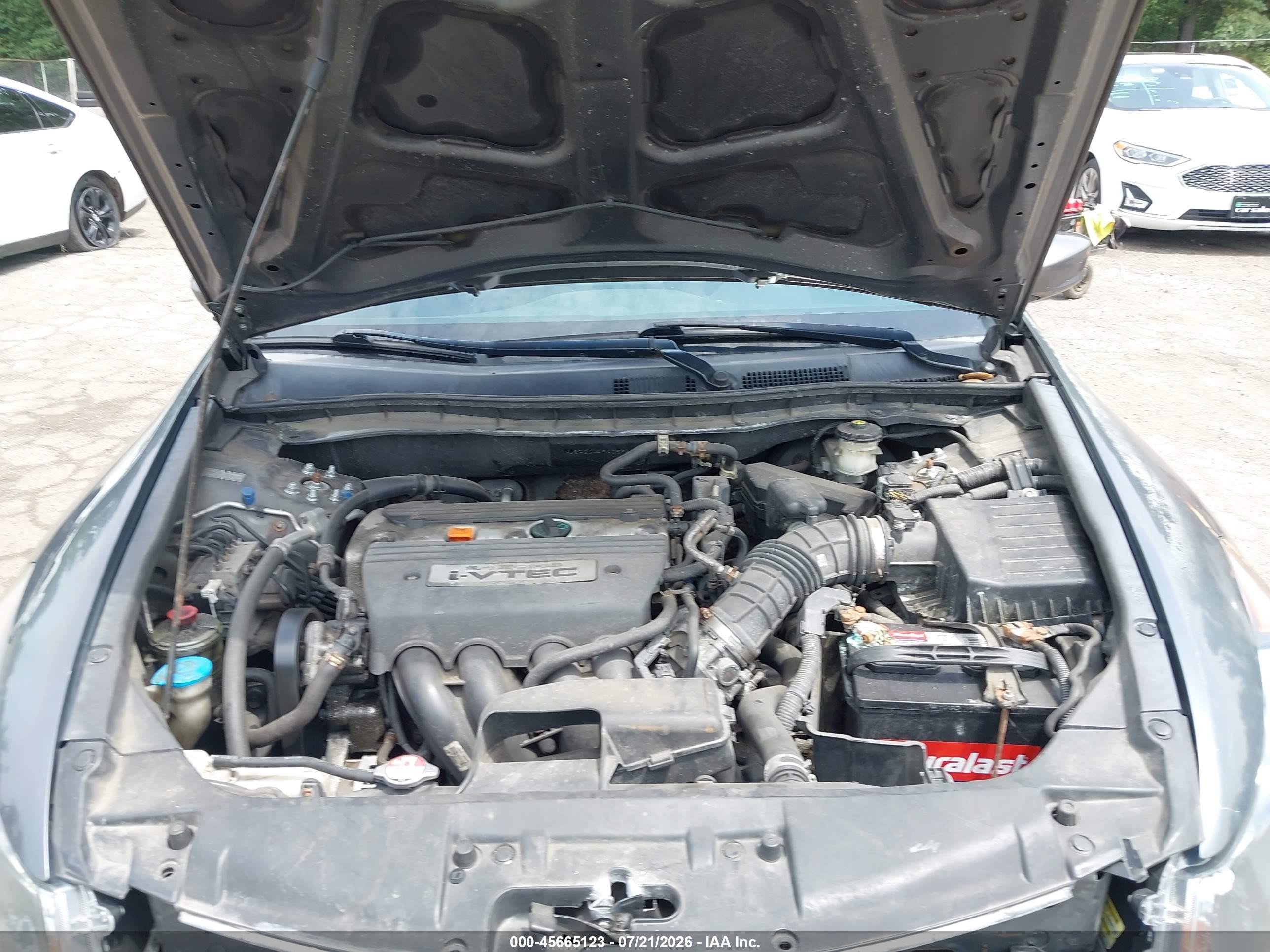 2009 Honda Accord 2.4 Lx-p Gray vin: 1HGCP26449A053243