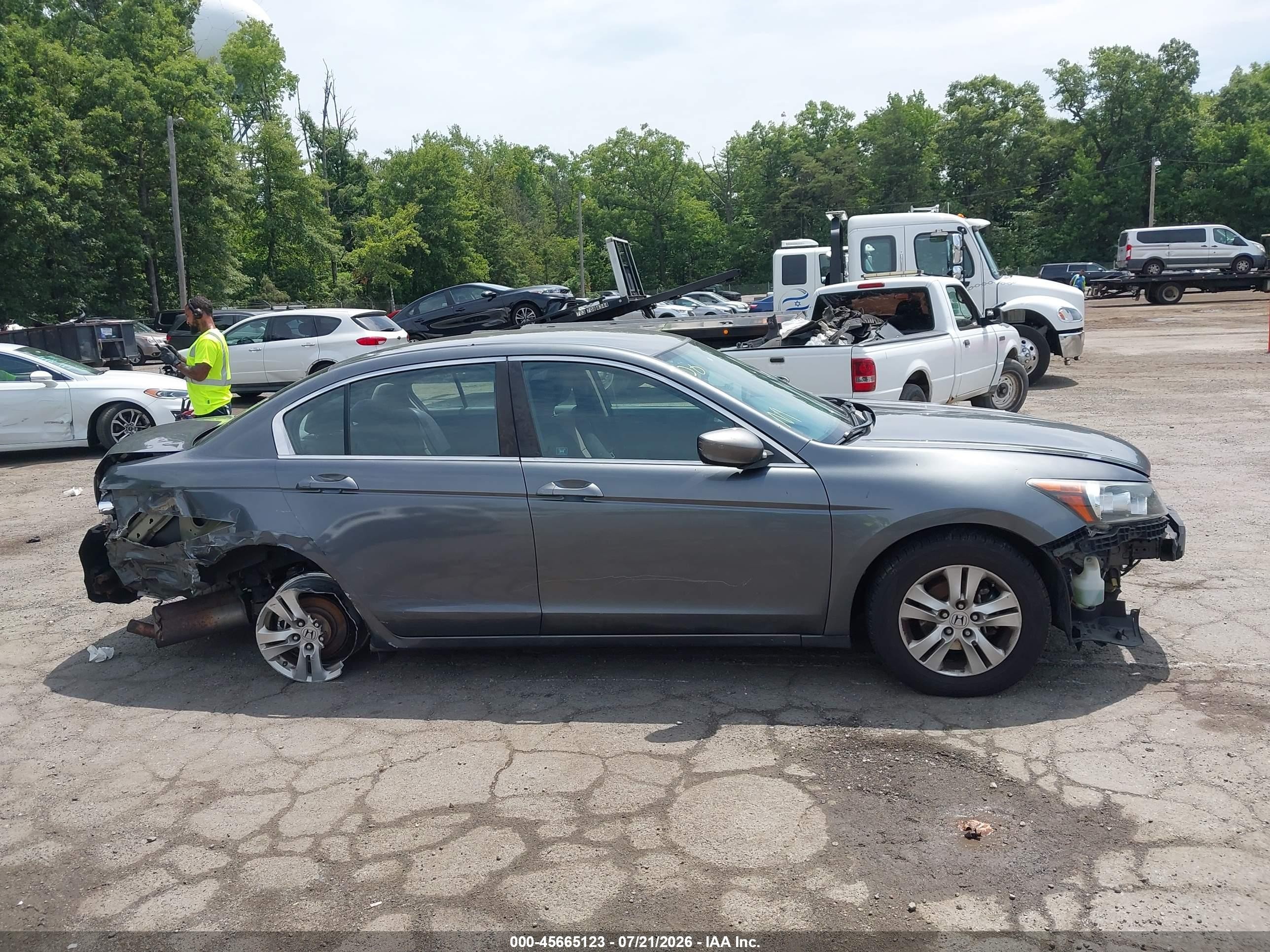 2009 Honda Accord 2.4 Lx-p Gray vin: 1HGCP26449A053243