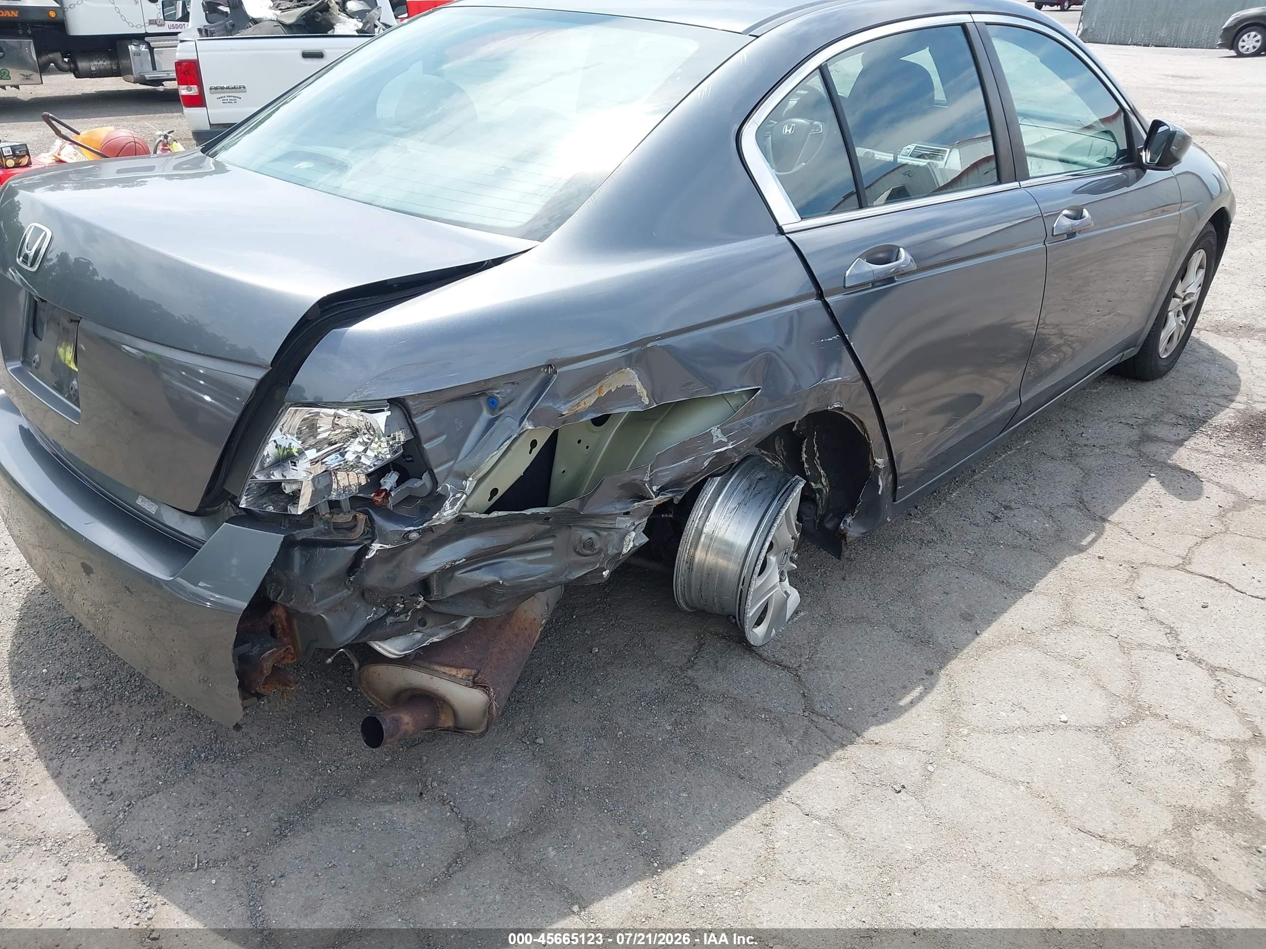 2009 Honda Accord 2.4 Lx-p Gray vin: 1HGCP26449A053243