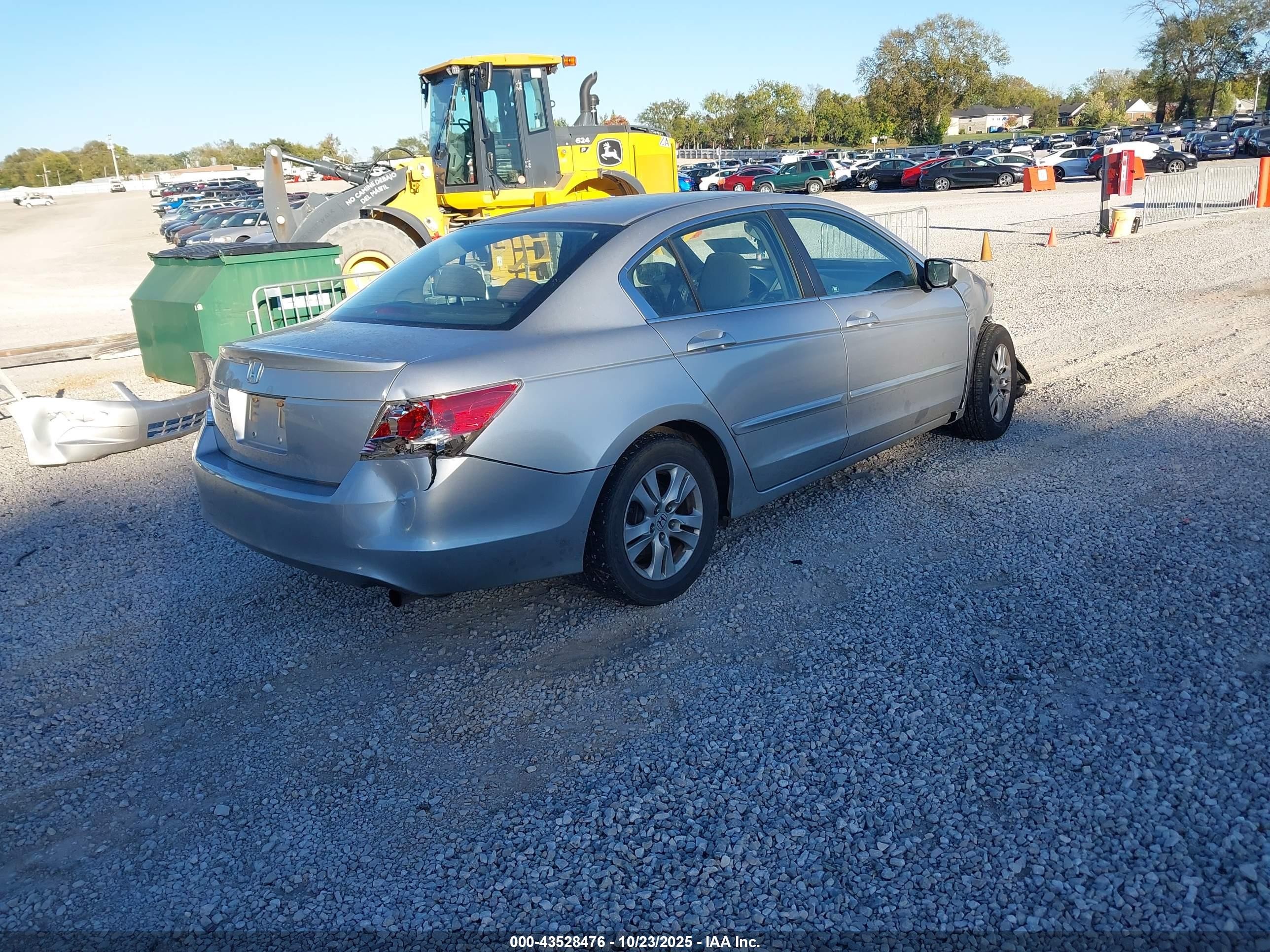 2009 Honda Accord 2.4 Lx-p Silver vin: 1HGCP26449A071127