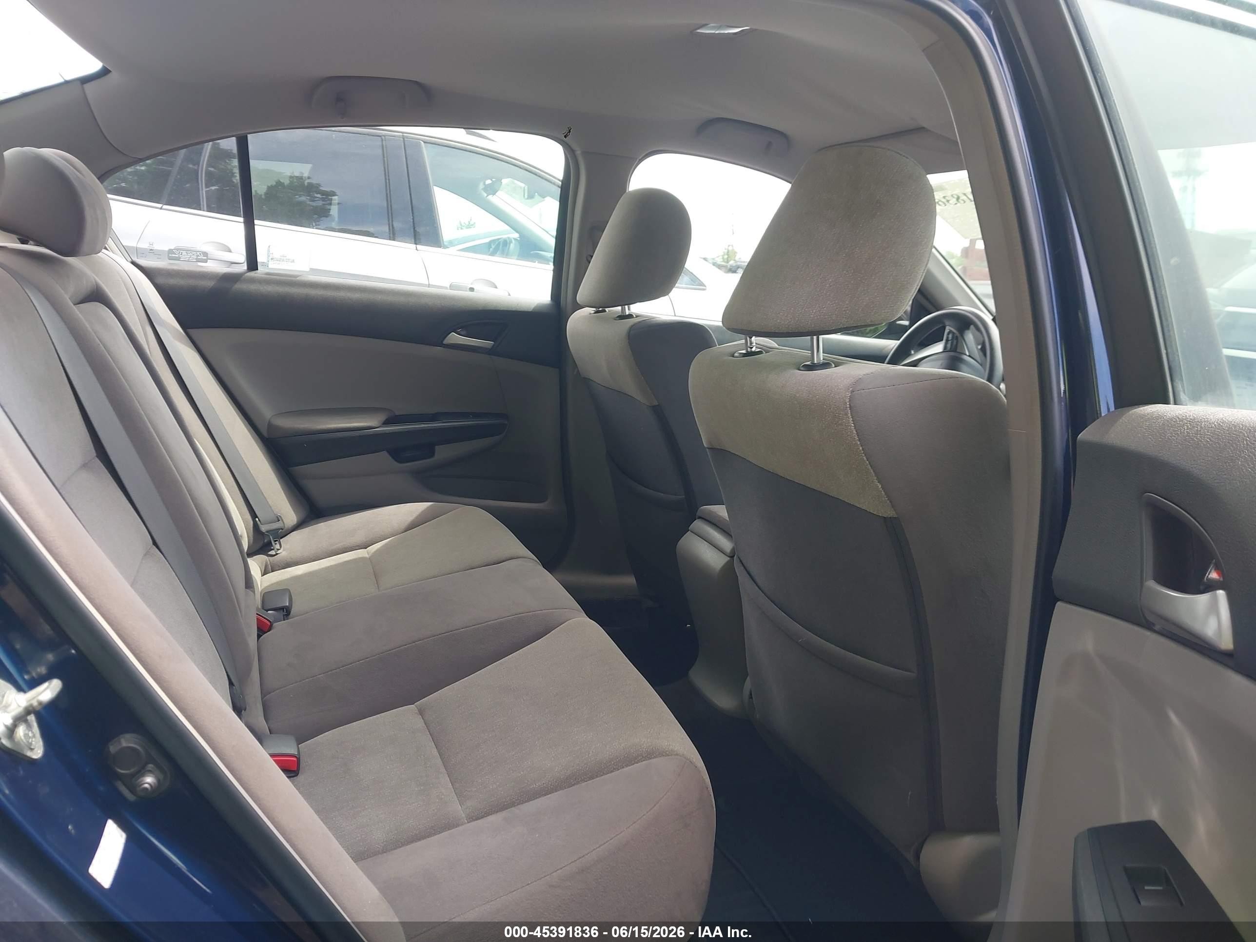 2009 Honda Accord 2.4 Lx-p Dark Blue vin: 1HGCP26449A080667