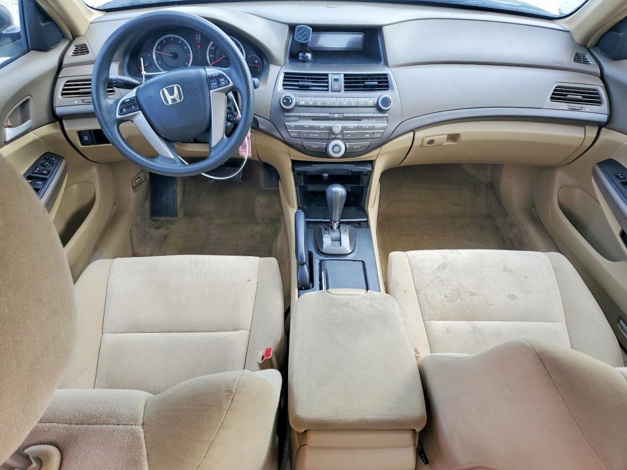 2009 Honda Accord Lxp White vin: 1HGCP26449A084573