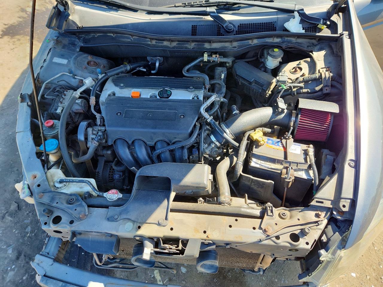 2009 Honda Accord Lxp Серый vin: 1HGCP26449A147154