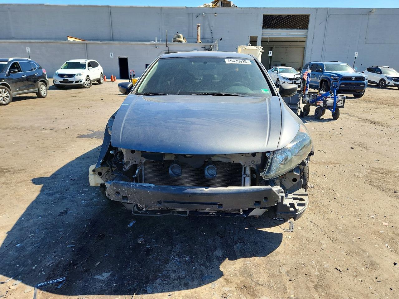 2009 Honda Accord Lxp Серый vin: 1HGCP26449A147154
