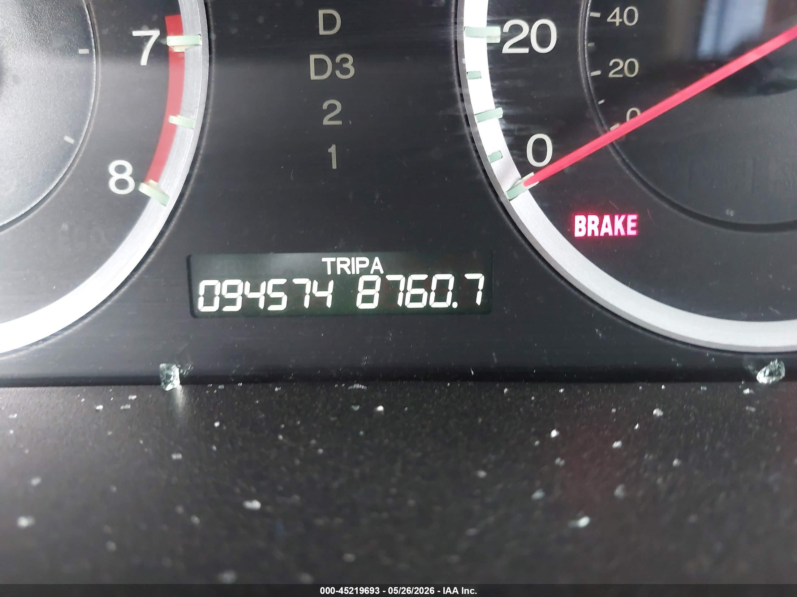 2009 Honda Accord 2.4 Lx-p Silver vin: 1HGCP26449A166514