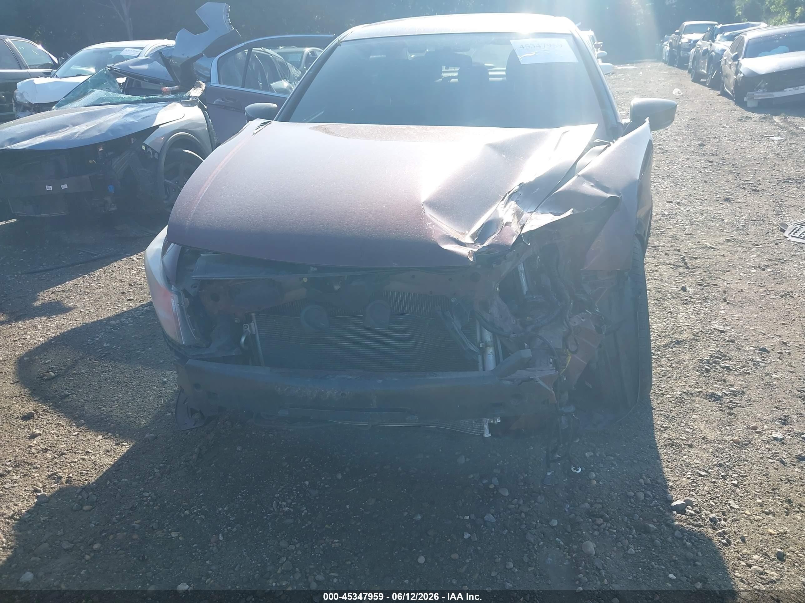 2009 Honda Accord 2.4 Lx-p Maroon vin: 1HGCP26449A184415