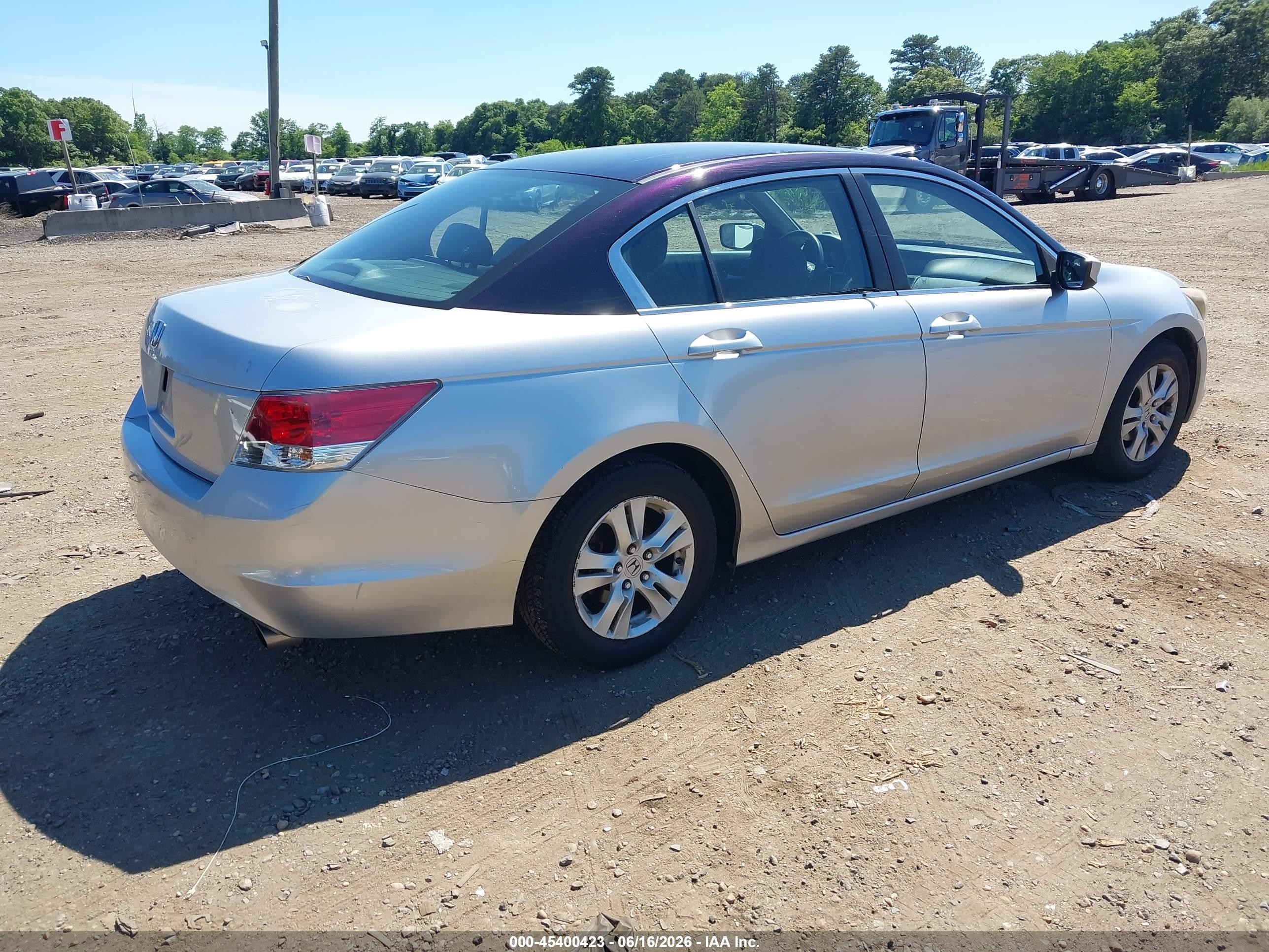 2008 Honda Accord 2.4 Lx-p Silver vin: 1HGCP26458A067750